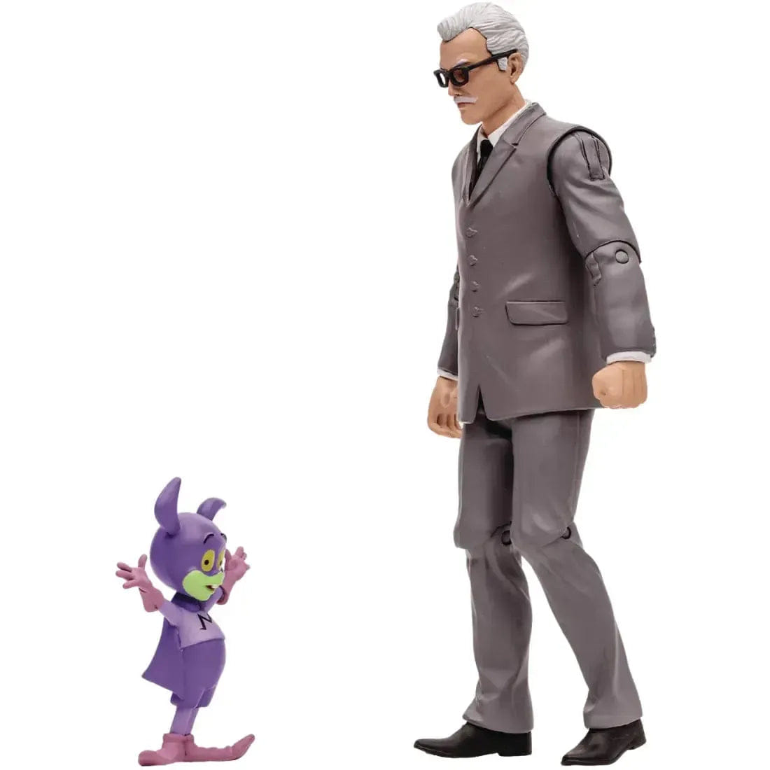McFarlane Toys DC Comics [The New Adventures of Batman] - Retro Commissioner Gordon & Bat-Mite Action Figure Set - McFarlane Toys