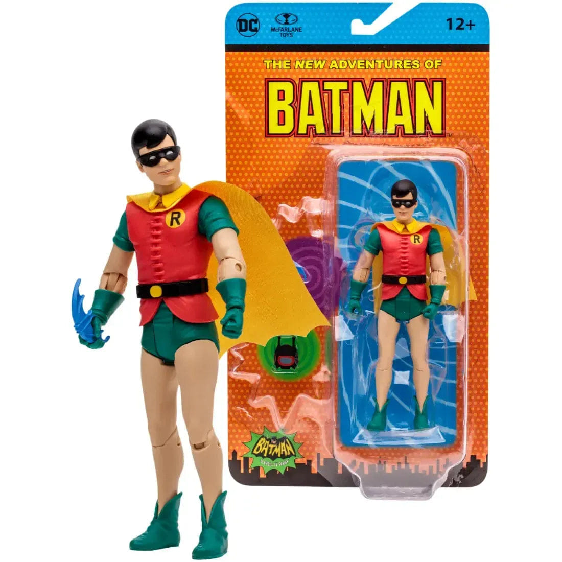 McFarlane Toys DC Comics [The New Adventures of Batman] - Retro Robin Action Figure (5.5") - McFarlane Toys