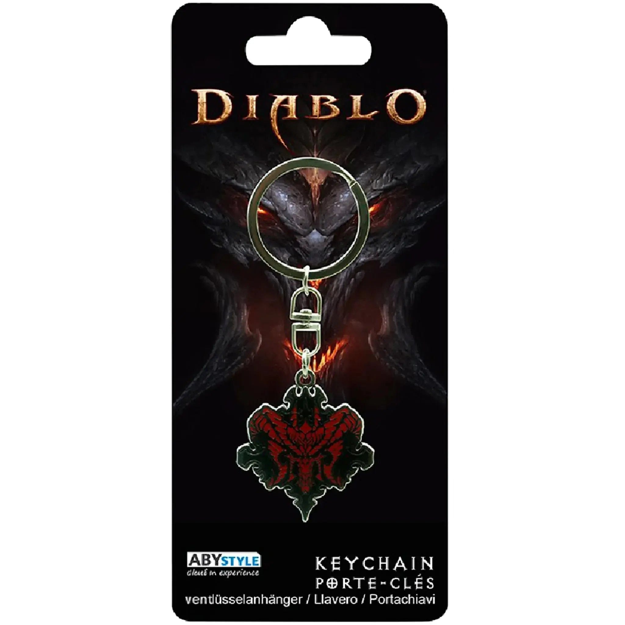 ABYstyle Diablo - The Lord of Terror Keychain (1.5", Metal) - ABYstyle