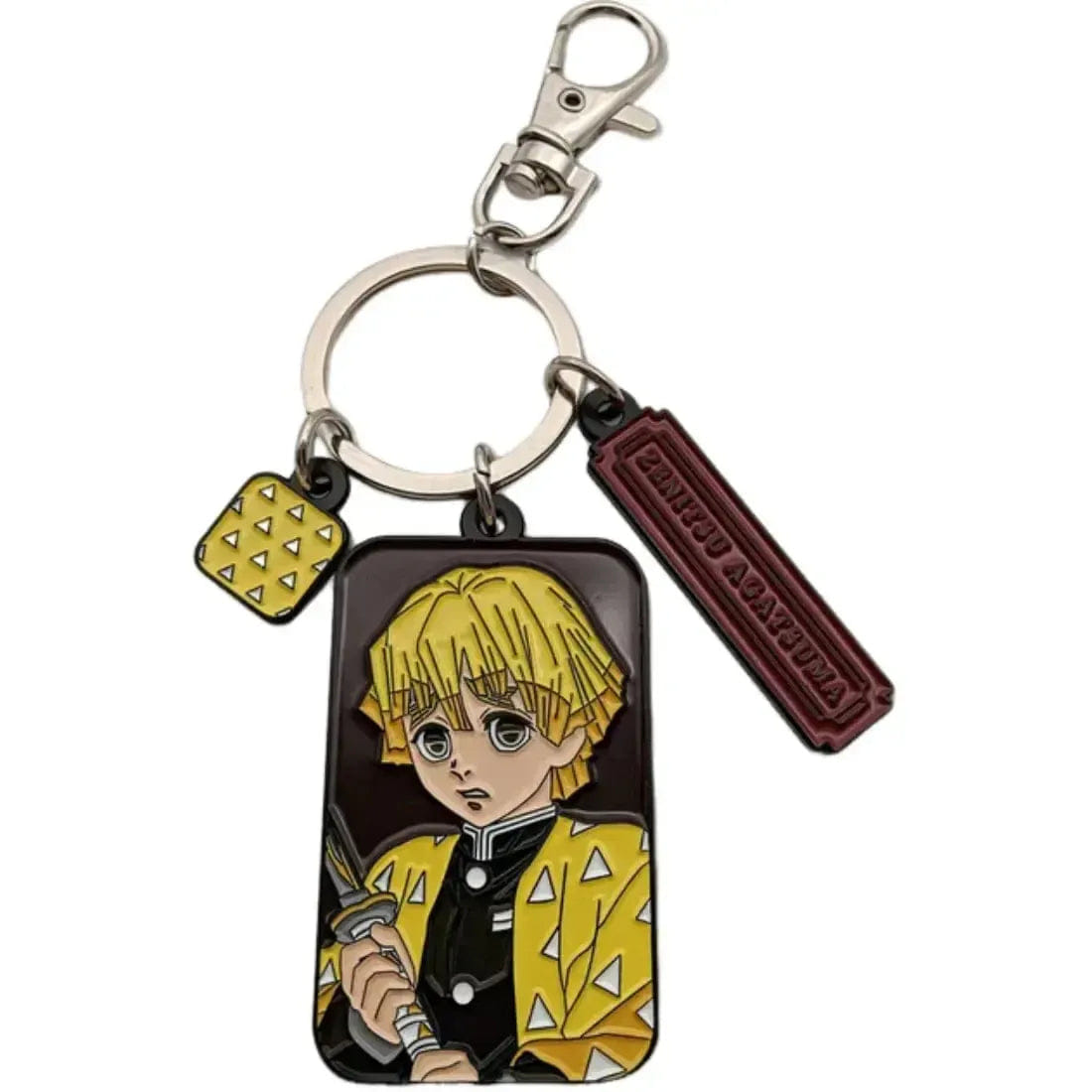 Great Eastern Entertainment Demon Slayer - Zenitsu Agatsuma Keychain with Charms - Great Eastern Entertainment