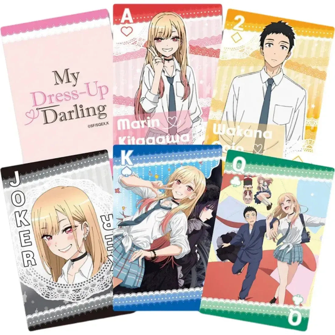 Great Eastern Entertainment My Dress-Up Darling - Characters Standard Playing Cards - Great Eastern Entertainment