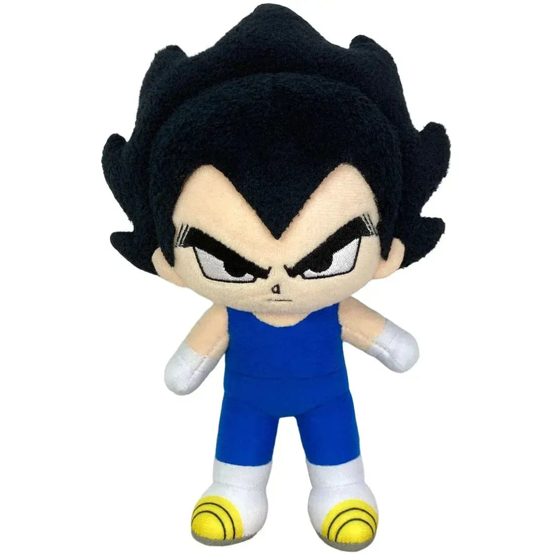 Great Eastern Entertainment Dragon Ball Z - Blue Jumpsuit Vegeta Poseable Plush (8") - Great Eastern Entertainment