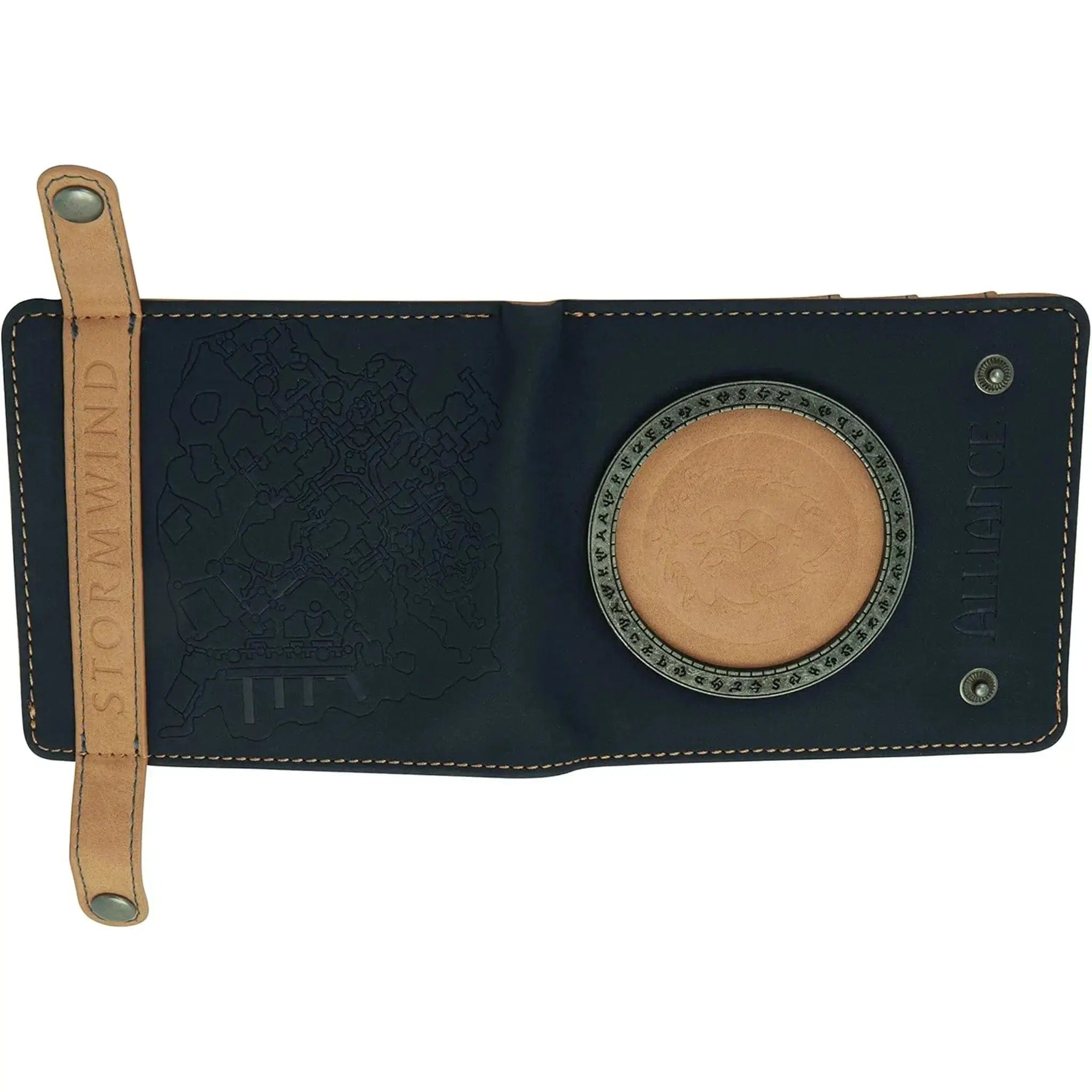 ABYstyle World of Warcraft - Blue Stormwind Alliance Wallet (Bi-Fold) - ABYstyle