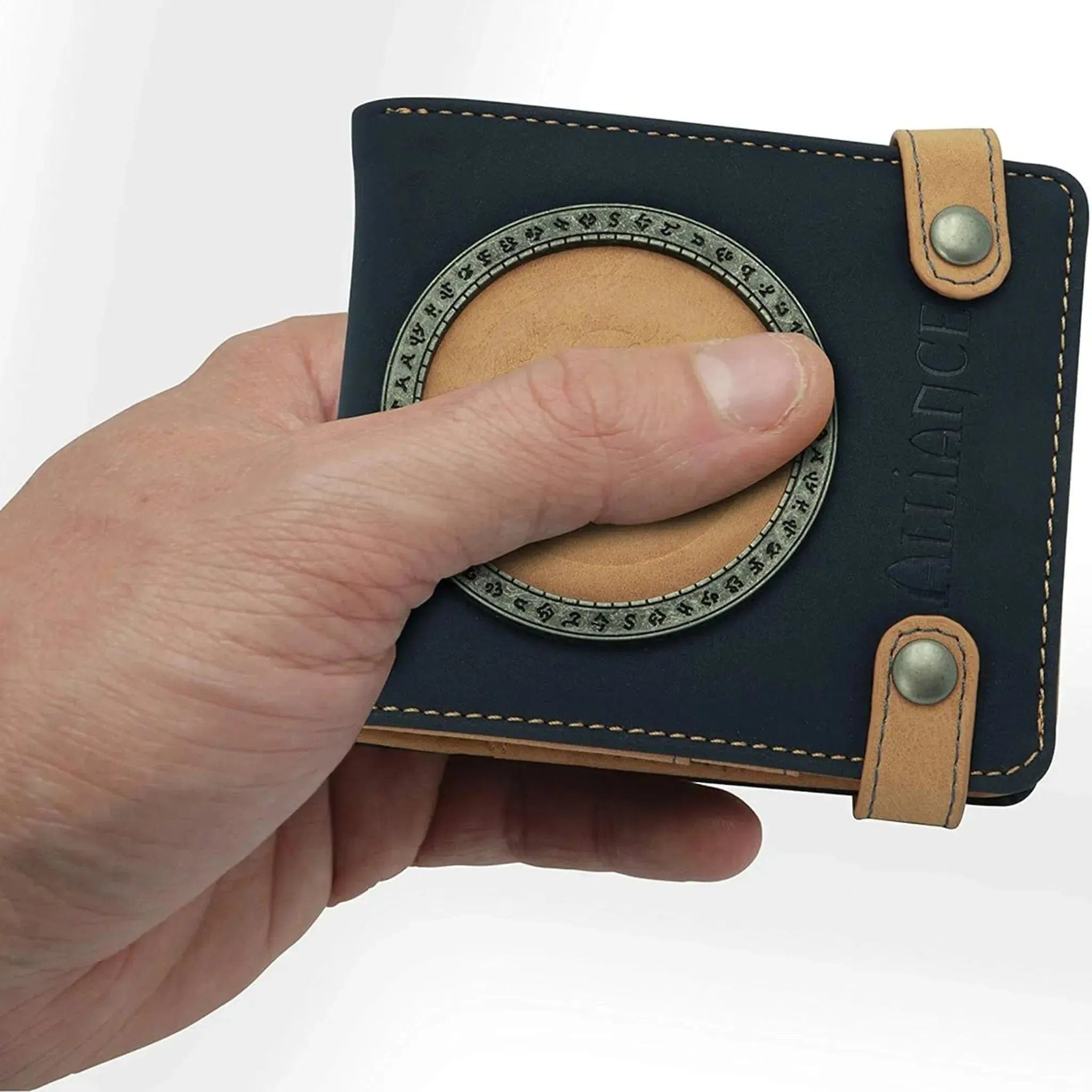 ABYstyle World of Warcraft - Blue Stormwind Alliance Wallet (Bi-Fold) - ABYstyle