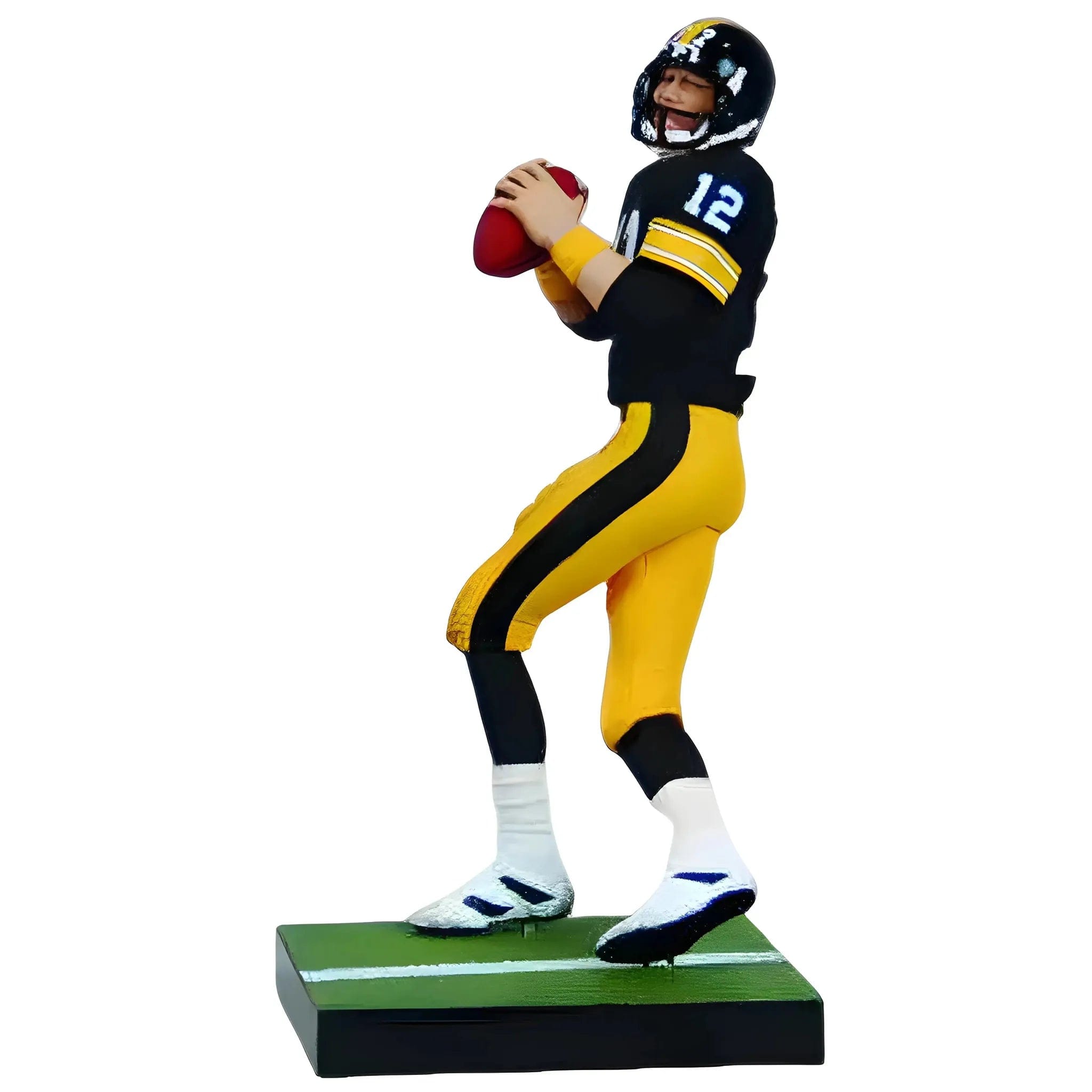 McFarlane Toys NFL [Pittsburgh Steelers] - Black Jersey Terry Bradshaw Quarterback Figure (6")- McFarlane Toys - NFL Series 26 (2011)