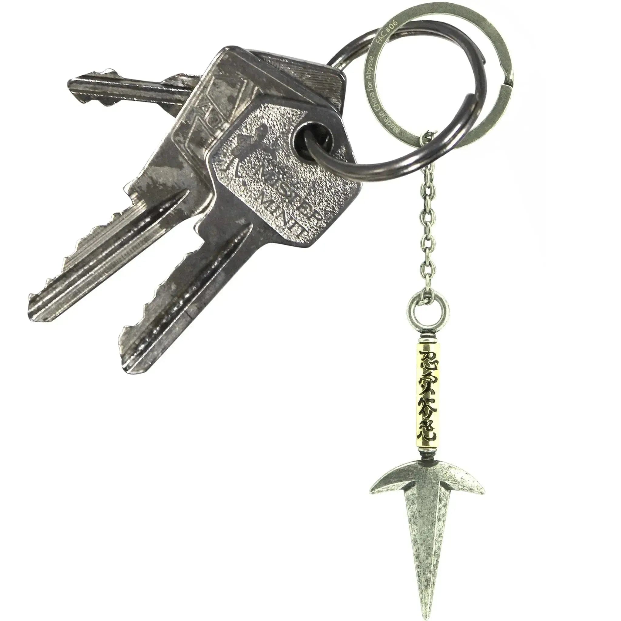 ABYstyle Naruto Shippuden - 4th Hokage's Kunai 3D Keychain (Metal) - ABYstyle