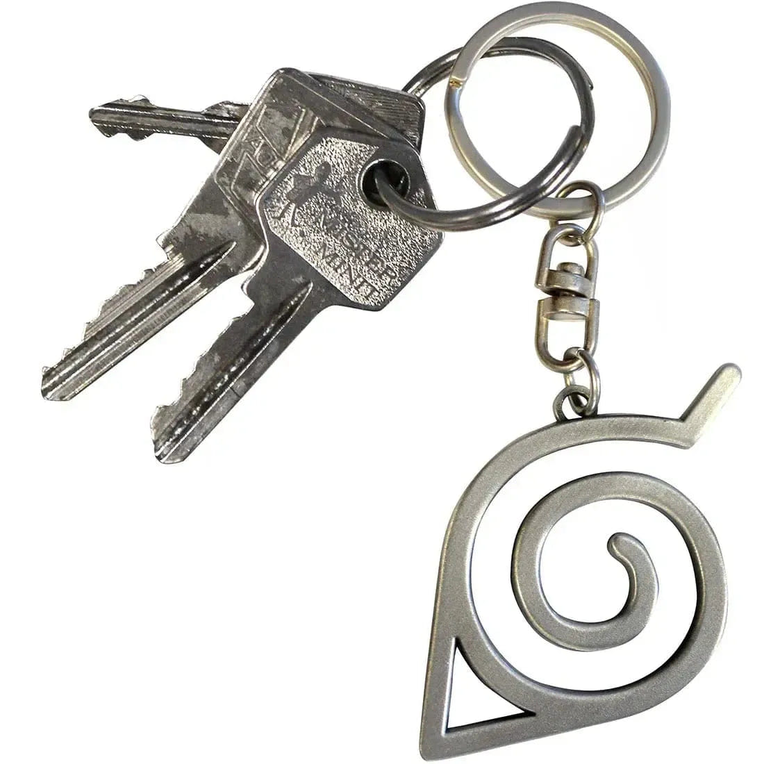 ABYstyle Naruto Shippuden - Konoha Symbol 3D Keychain (Metal) - ABYstyle