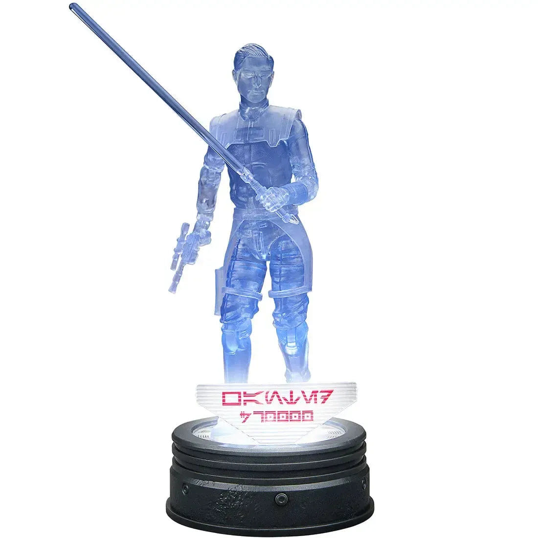 Hasbro Star Wars - Hologram Ezra Bridger Action Figure with Light-up Base (6") - Hasbro - The Black Series, Holocomm Collection