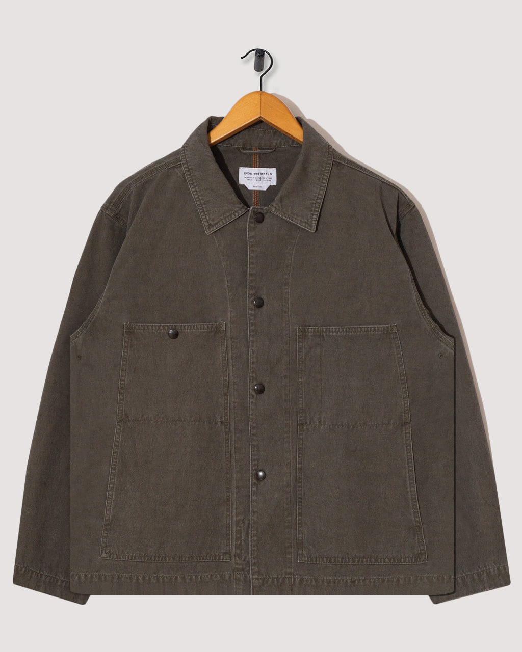 Ends and Means Coverall Jacket - Olive
