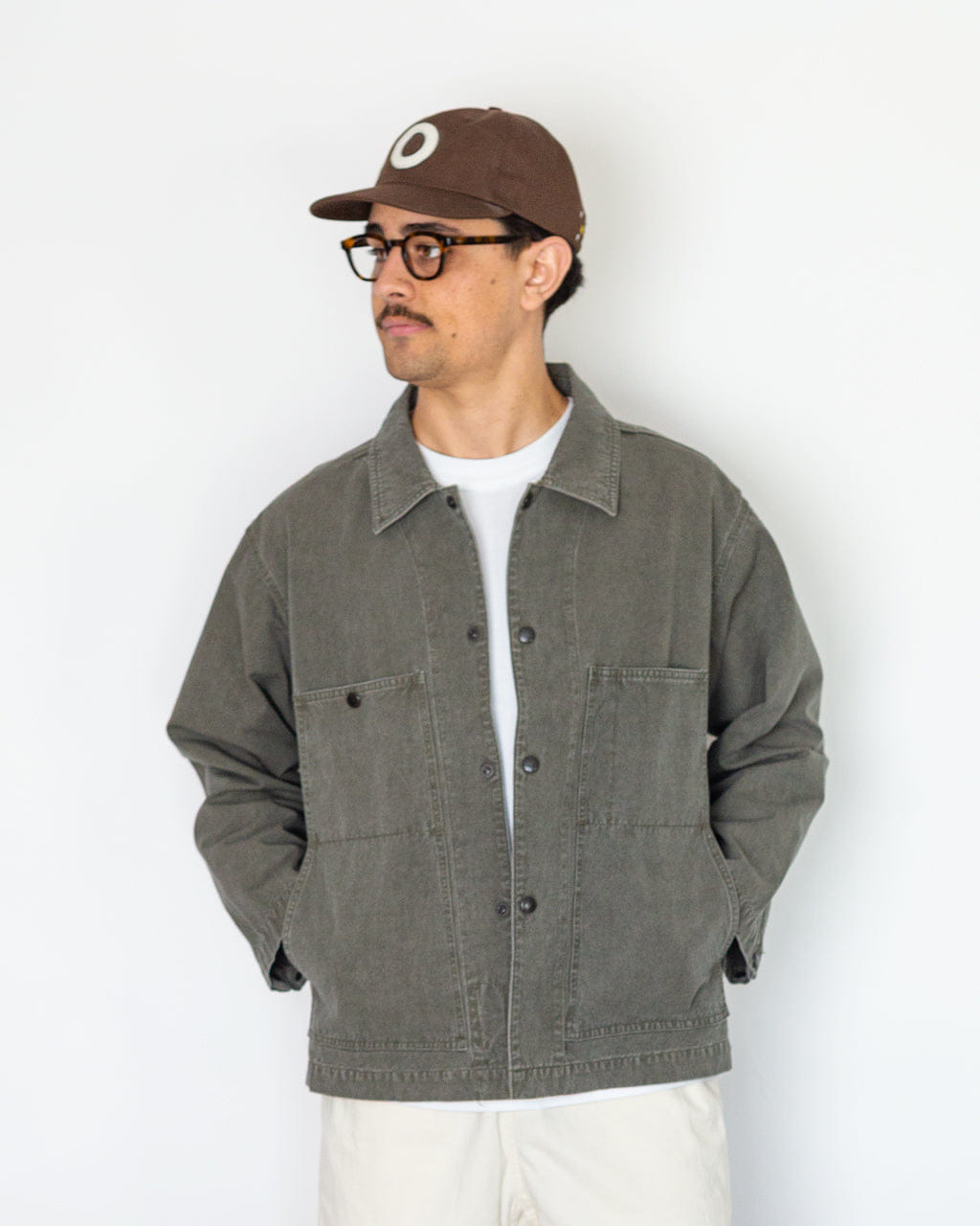 Ends and Means Coverall Jacket - Olive