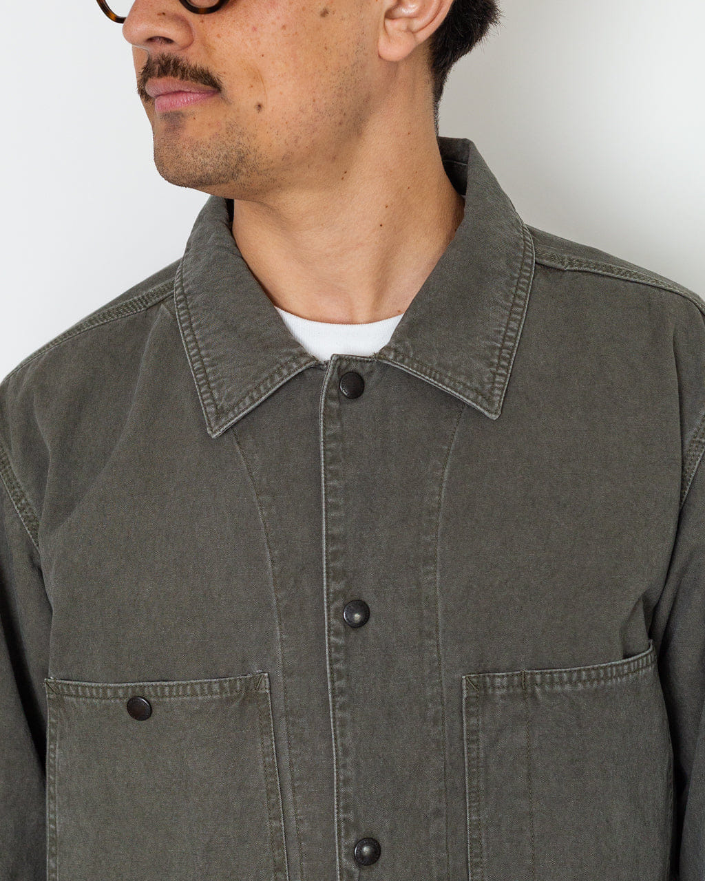 Ends and Means Coverall Jacket - Olive