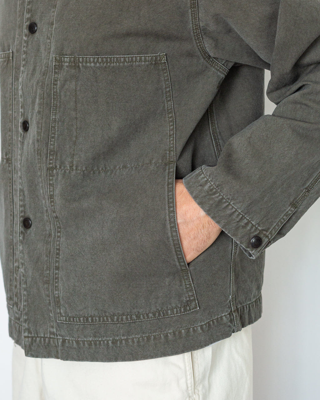 Ends and Means Coverall Jacket - Olive