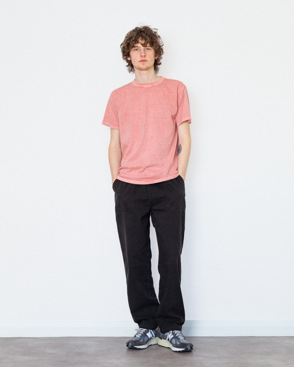 Good On SS Crew Tee - Coral