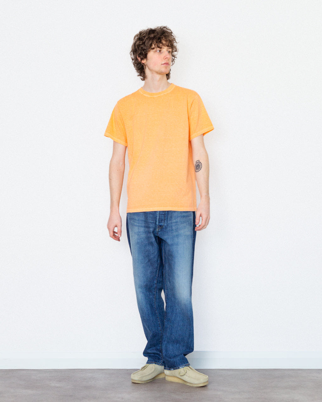 Good On SS Crew Tee - Citrus