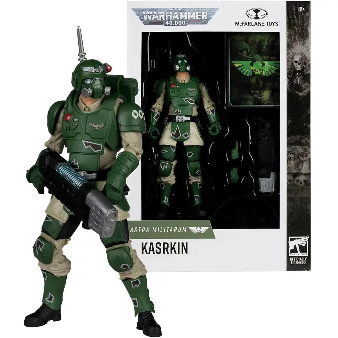 McFarlane Toys Warhammer 40,000 - Kasrkin Astra Militarum Action Figure (7") - McFarlane Toys