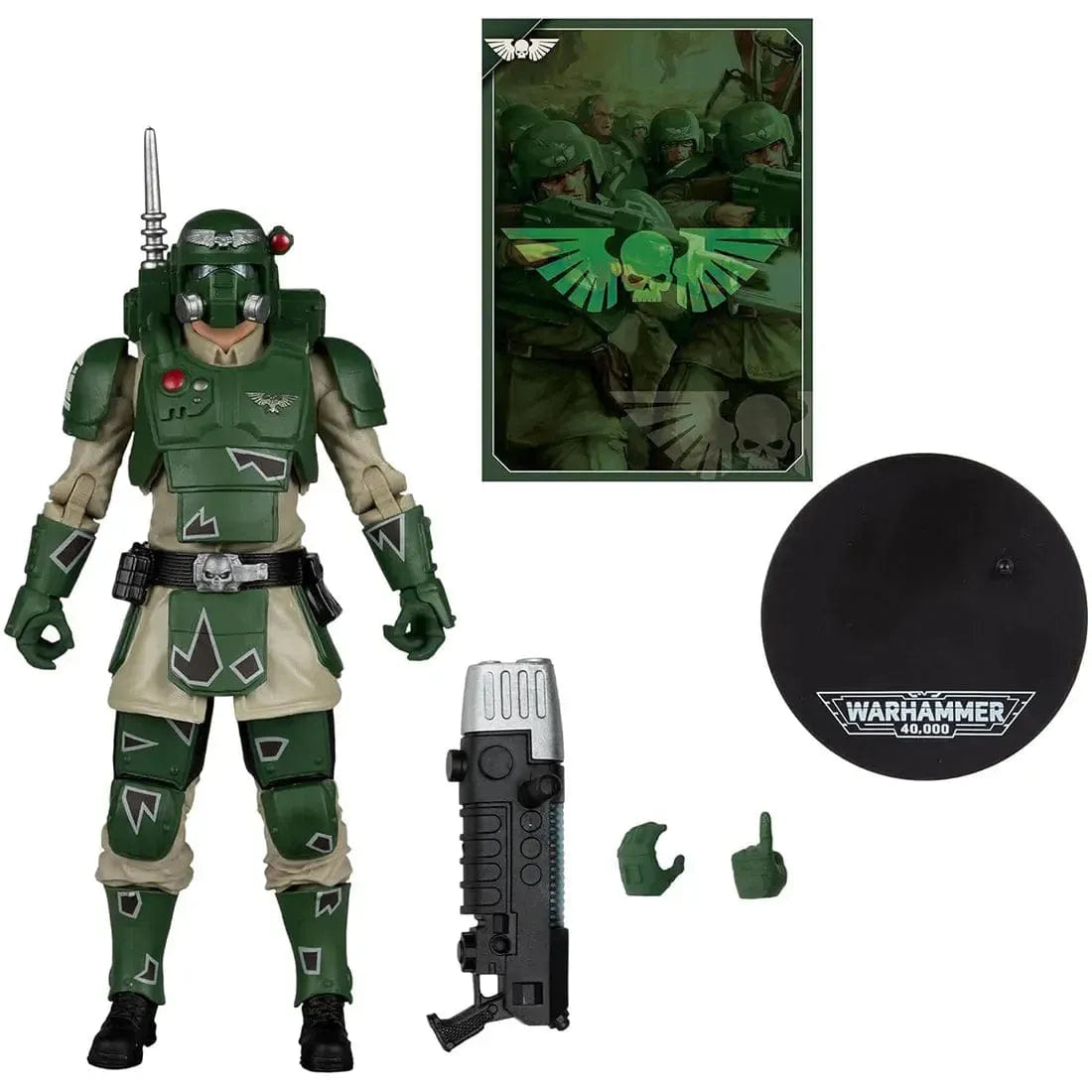 McFarlane Toys Warhammer 40,000 - Kasrkin Astra Militarum Action Figure (7") - McFarlane Toys