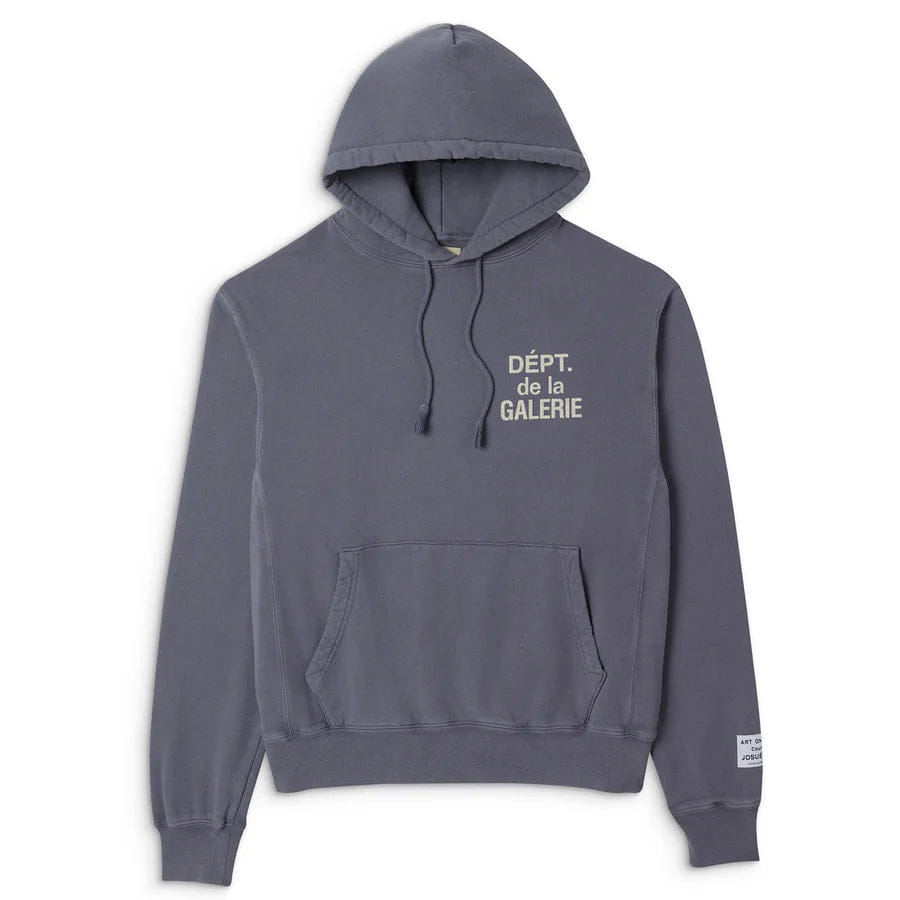 Gallery Dept "Dept De La Galerie" Hoodie Washed Navy