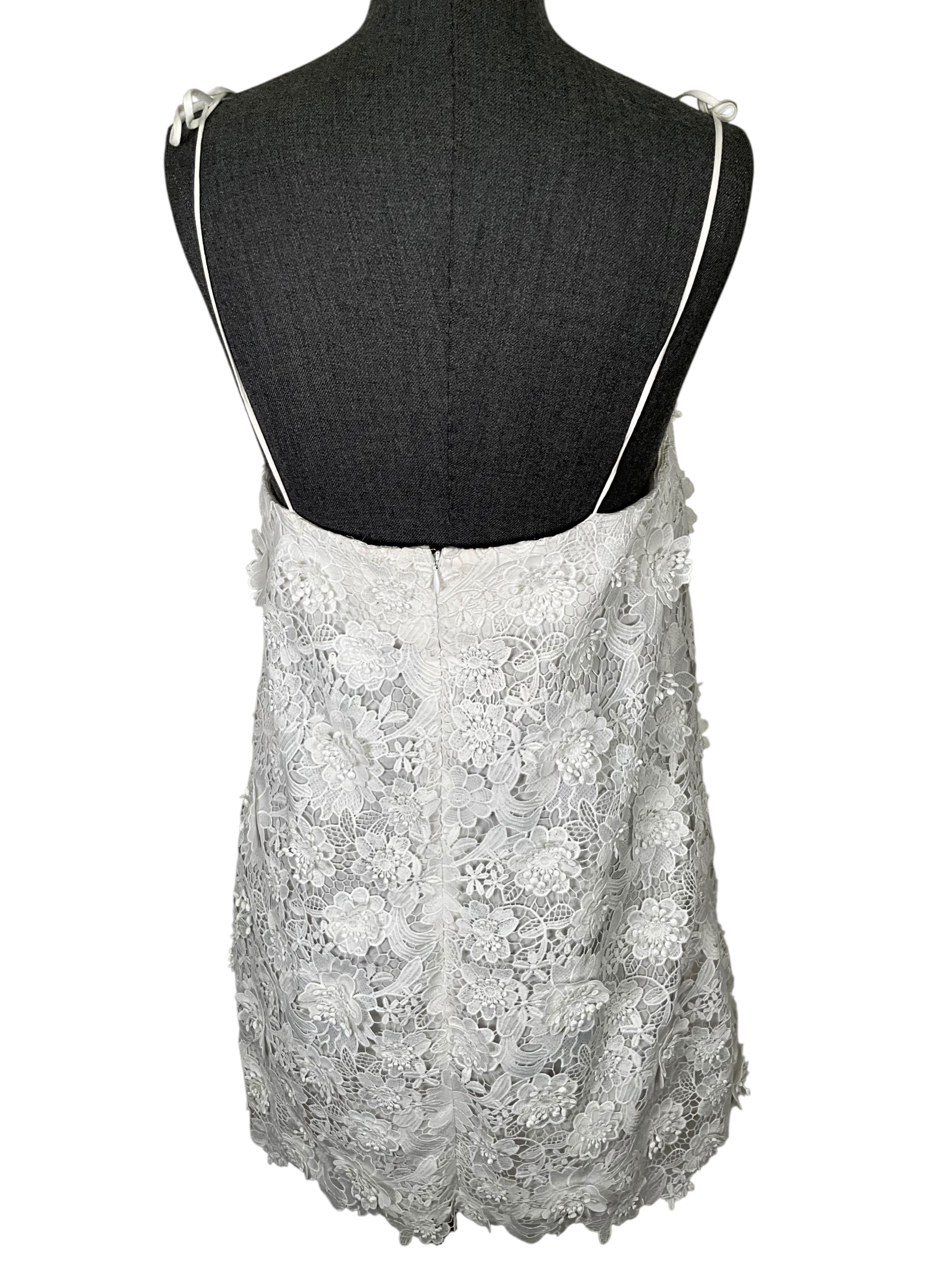 Zimmermann Raie Lace Mini Dress Size M NEW