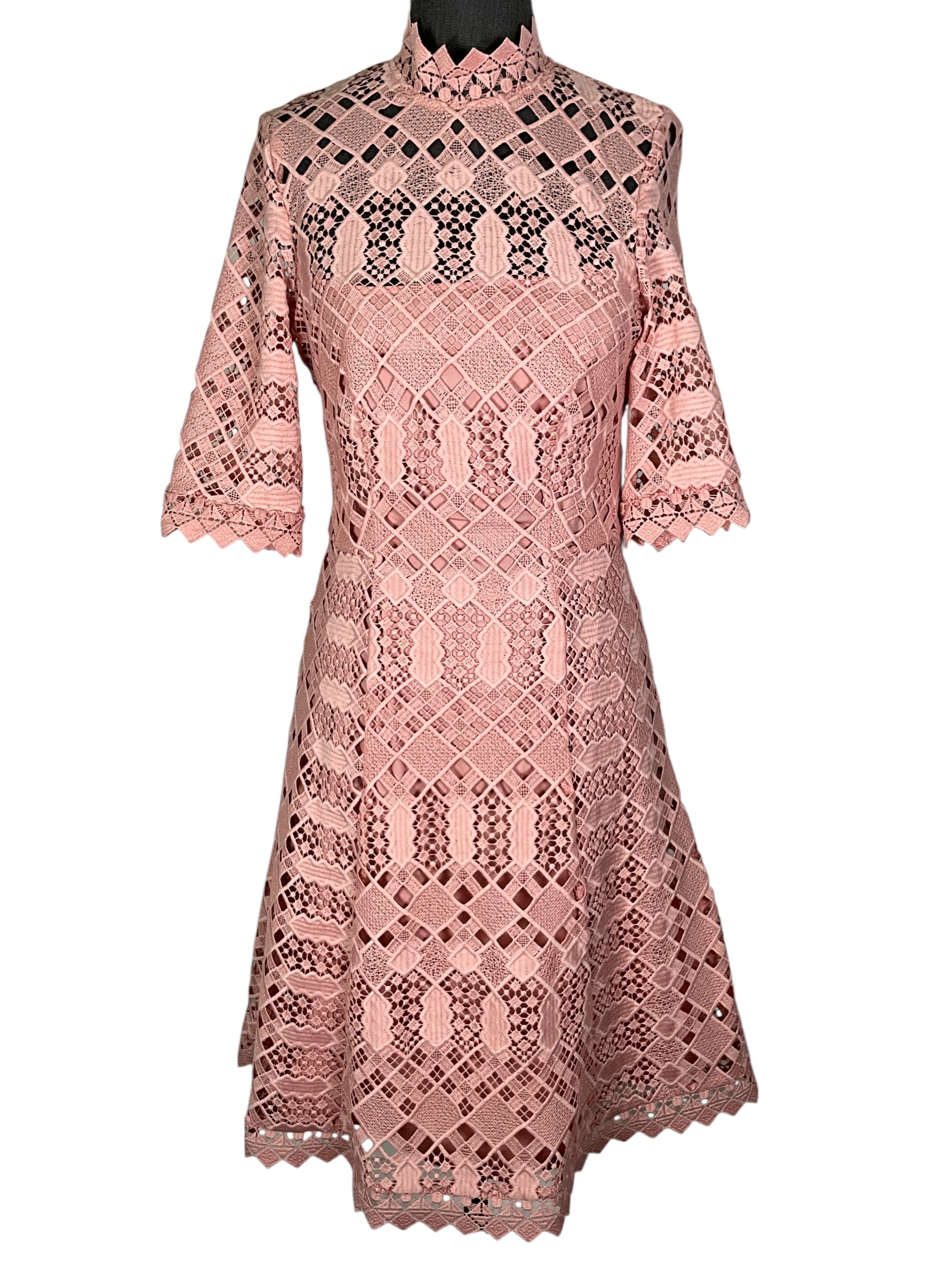 Temperley London Embroidered Dress Size S