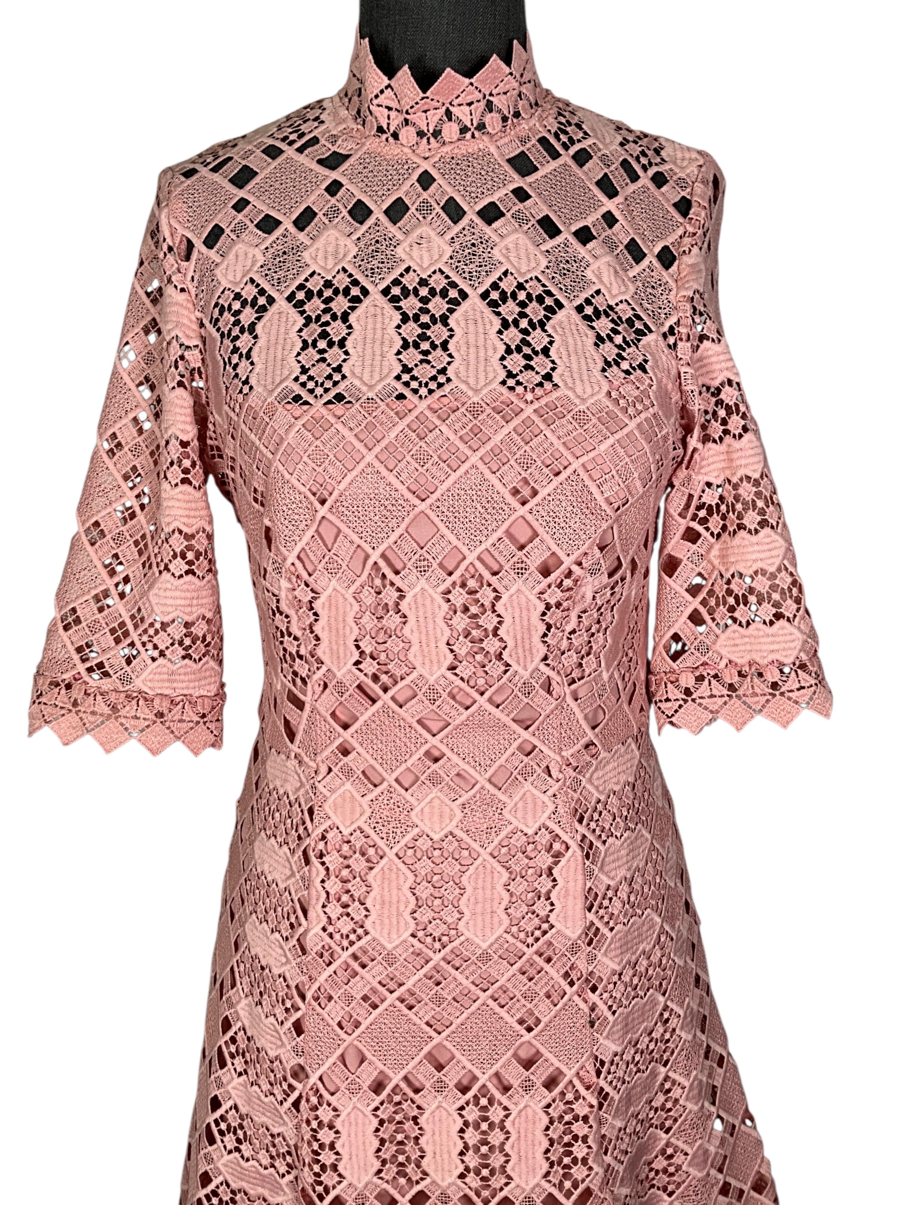 Temperley London Embroidered Dress Size S