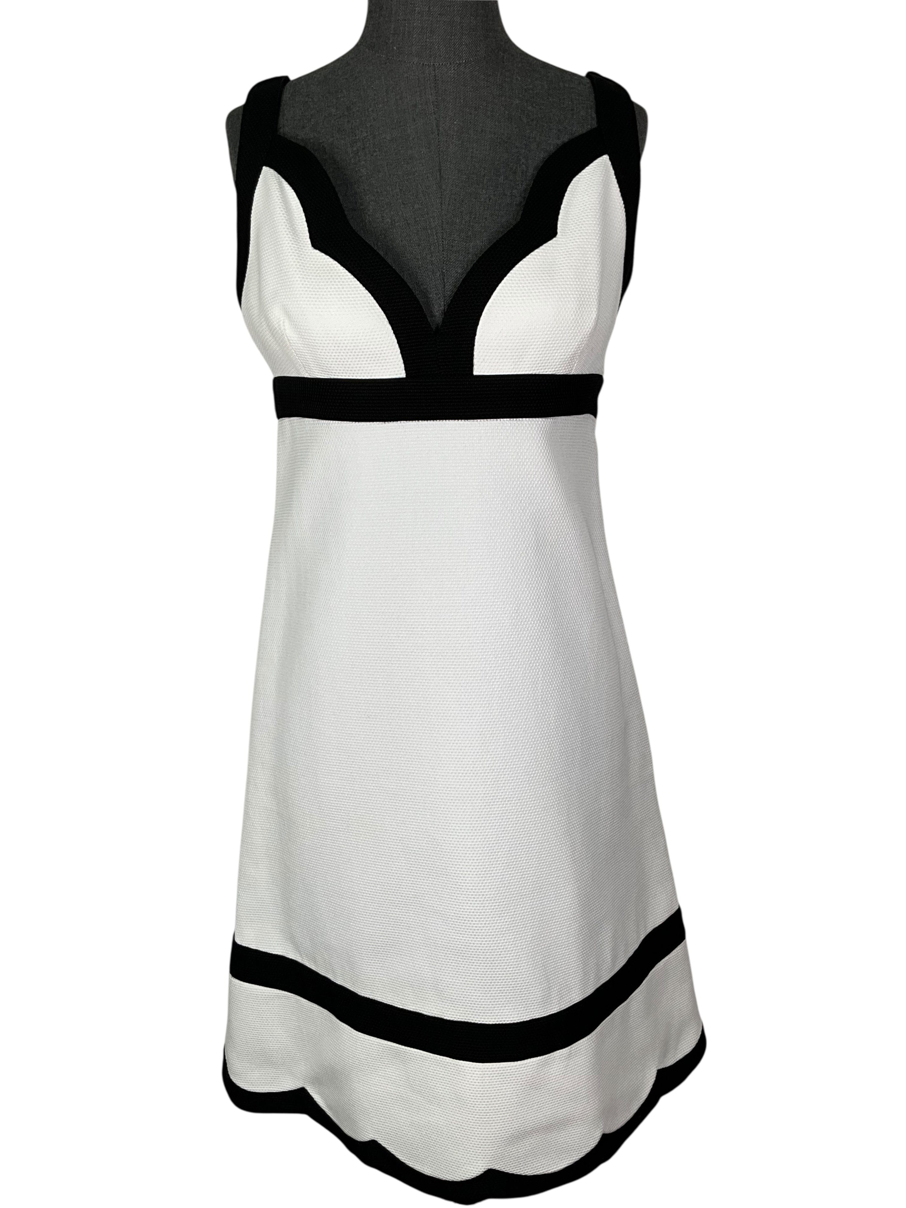 Valentino Sleeveless Shift Dress Size S NEW