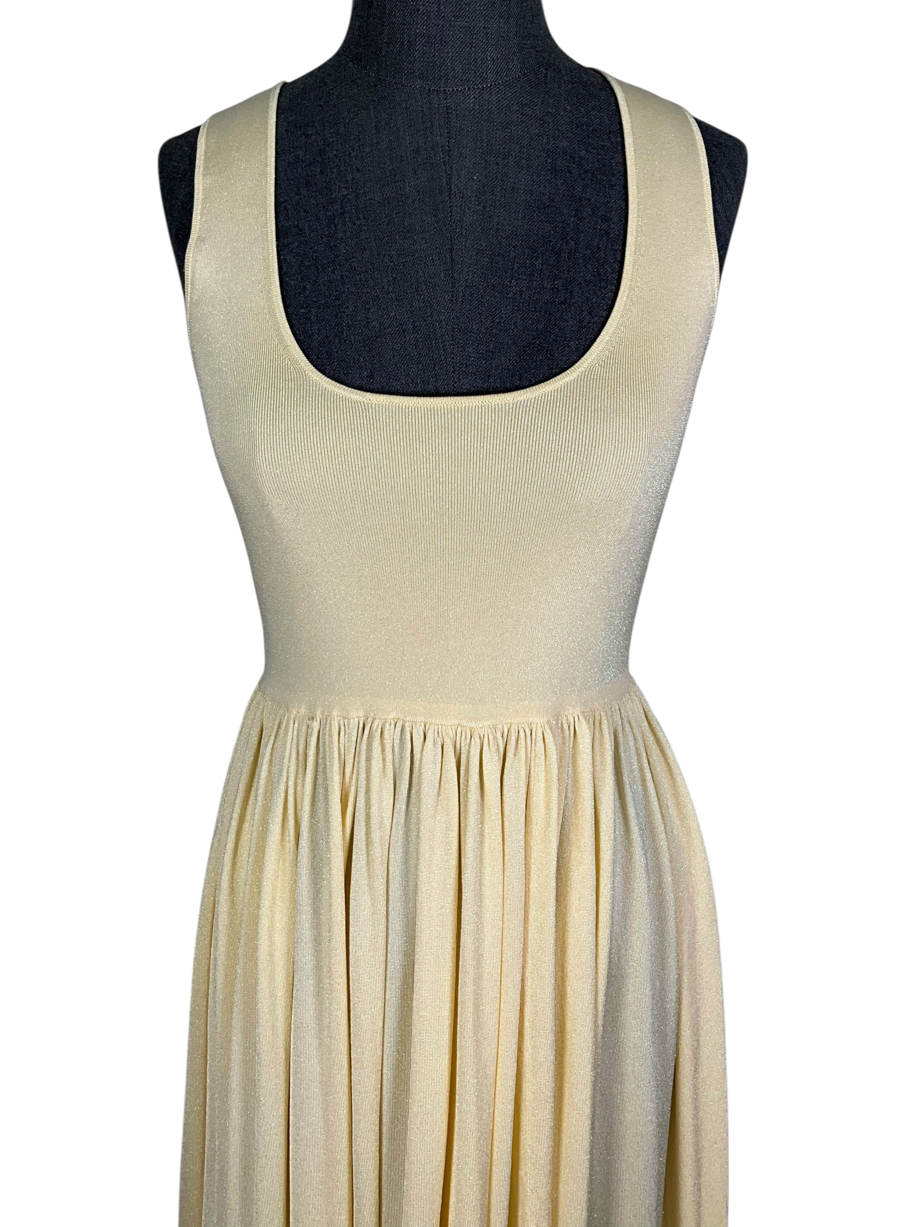 Zimmermann Harmony Metallic Tank Dress Size M NEW