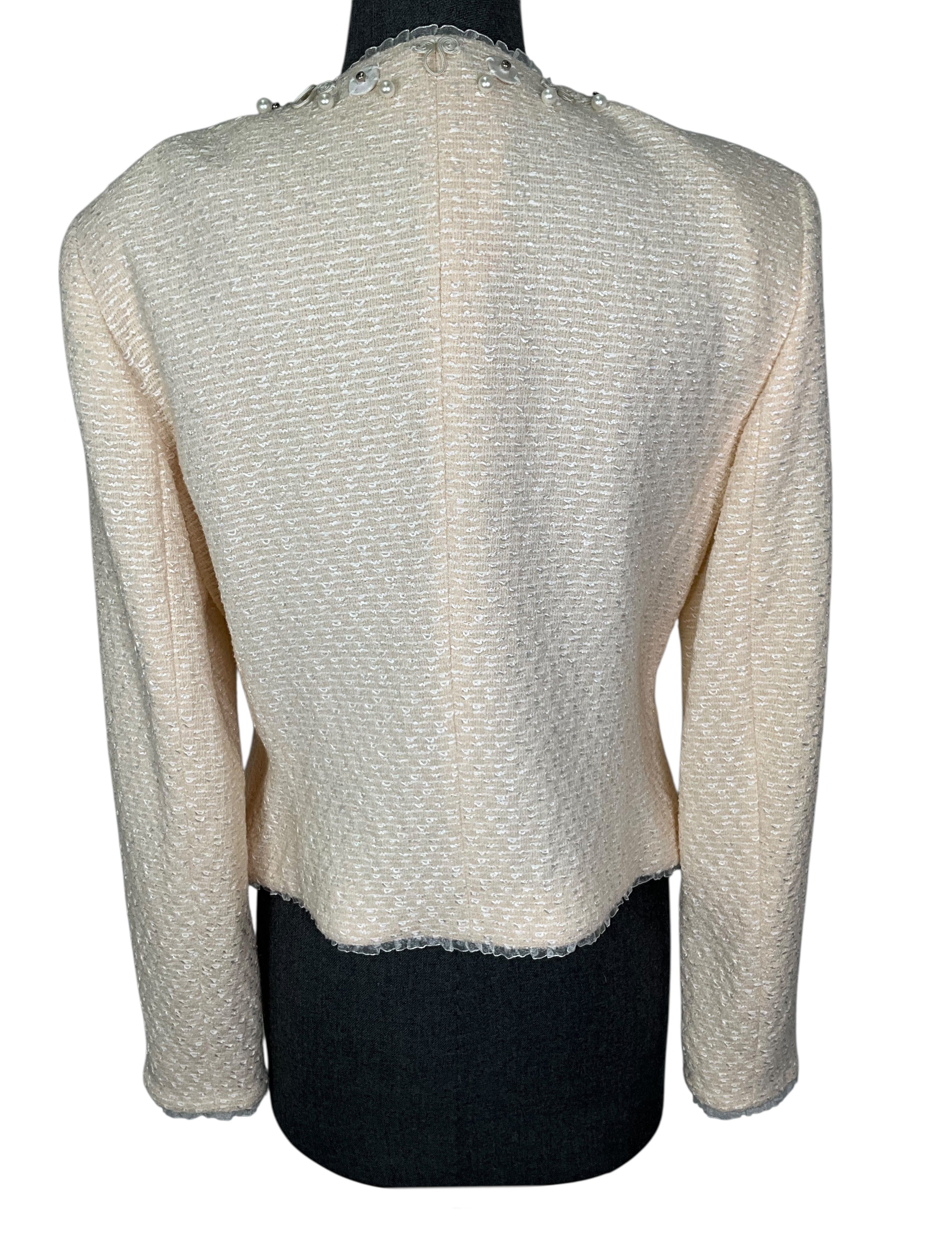ESCADA Wool Tweed Jacket Size S