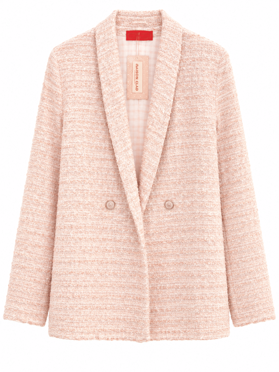 Maison Clad JACKET TWEED PINK MCL12248