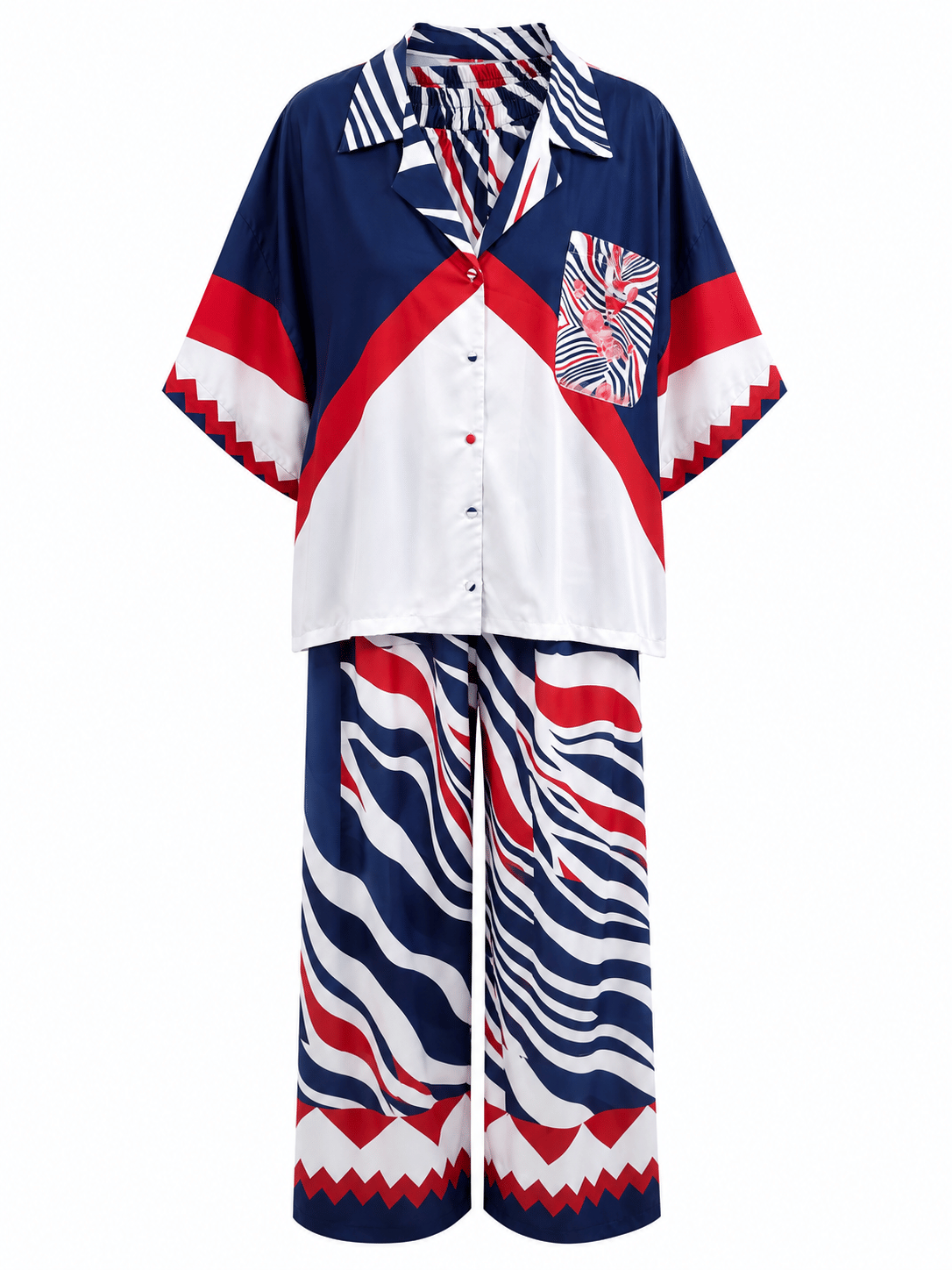 Maison Clad SHIRT ARTY ZIG ZAG MCL12241