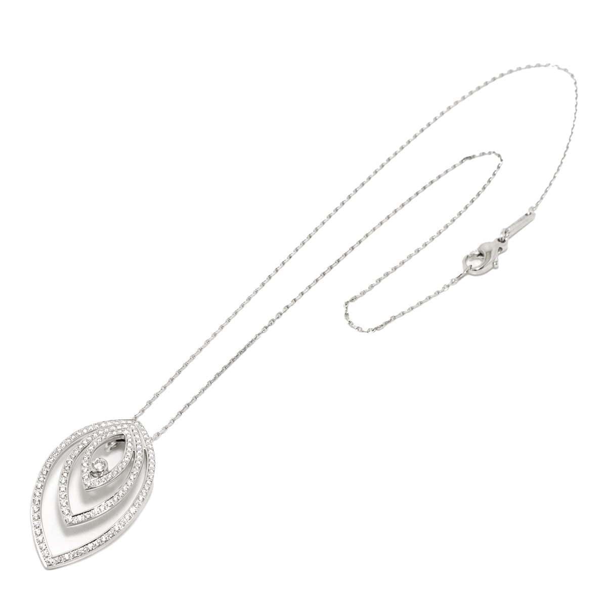 Chopard Diamond Necklace 18K White Gold 750 90318995