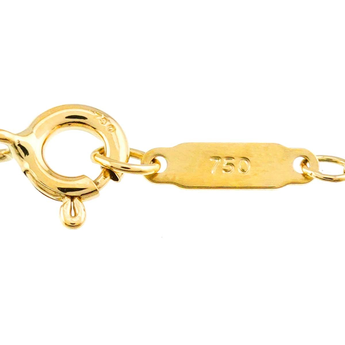TIFFANY Co. Return to Heart Necklace 18K Yellow Gold 750 90313705