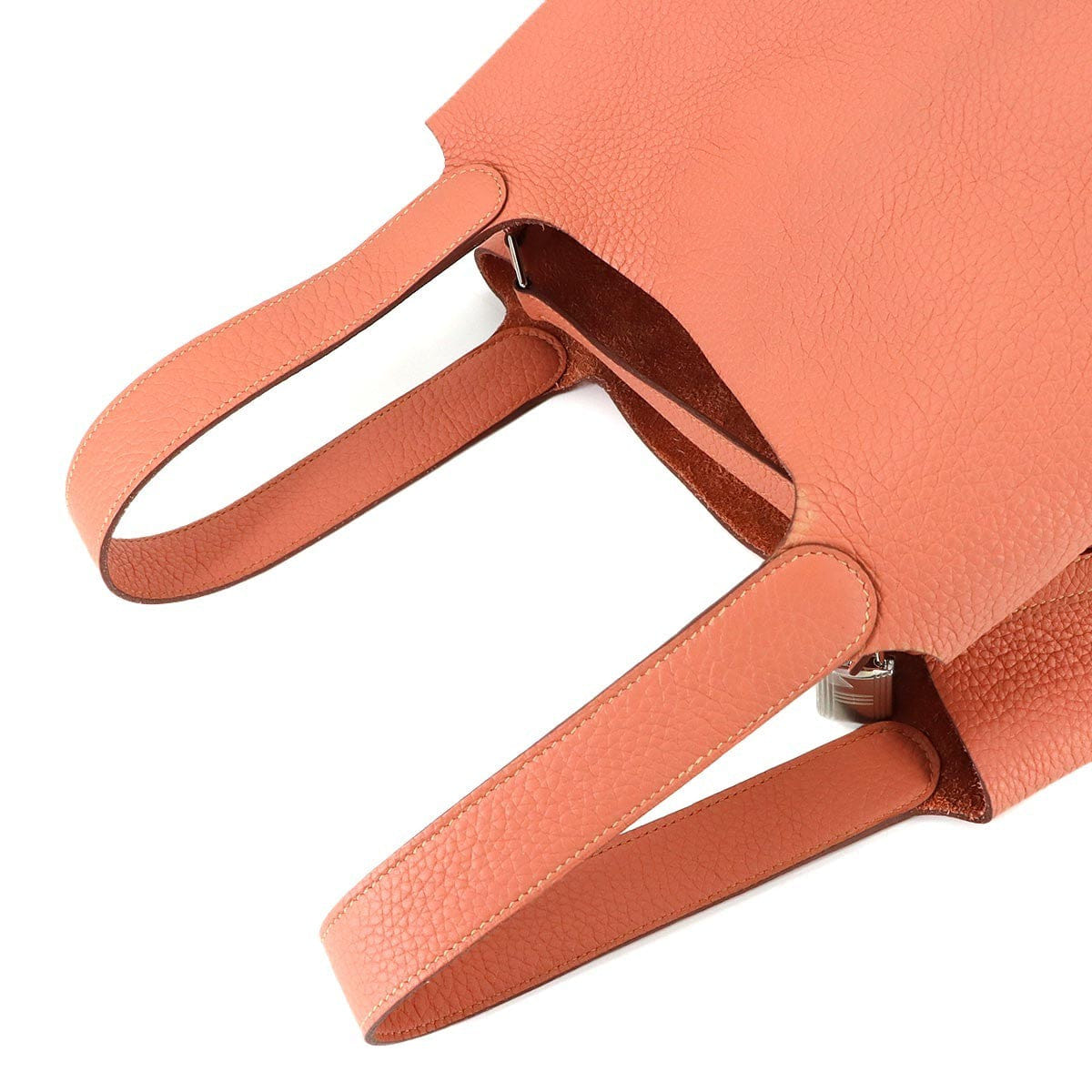 HERMES Picotin Lock 26 GM Hand Bag Taurillon Clemence Crevette 90322916
