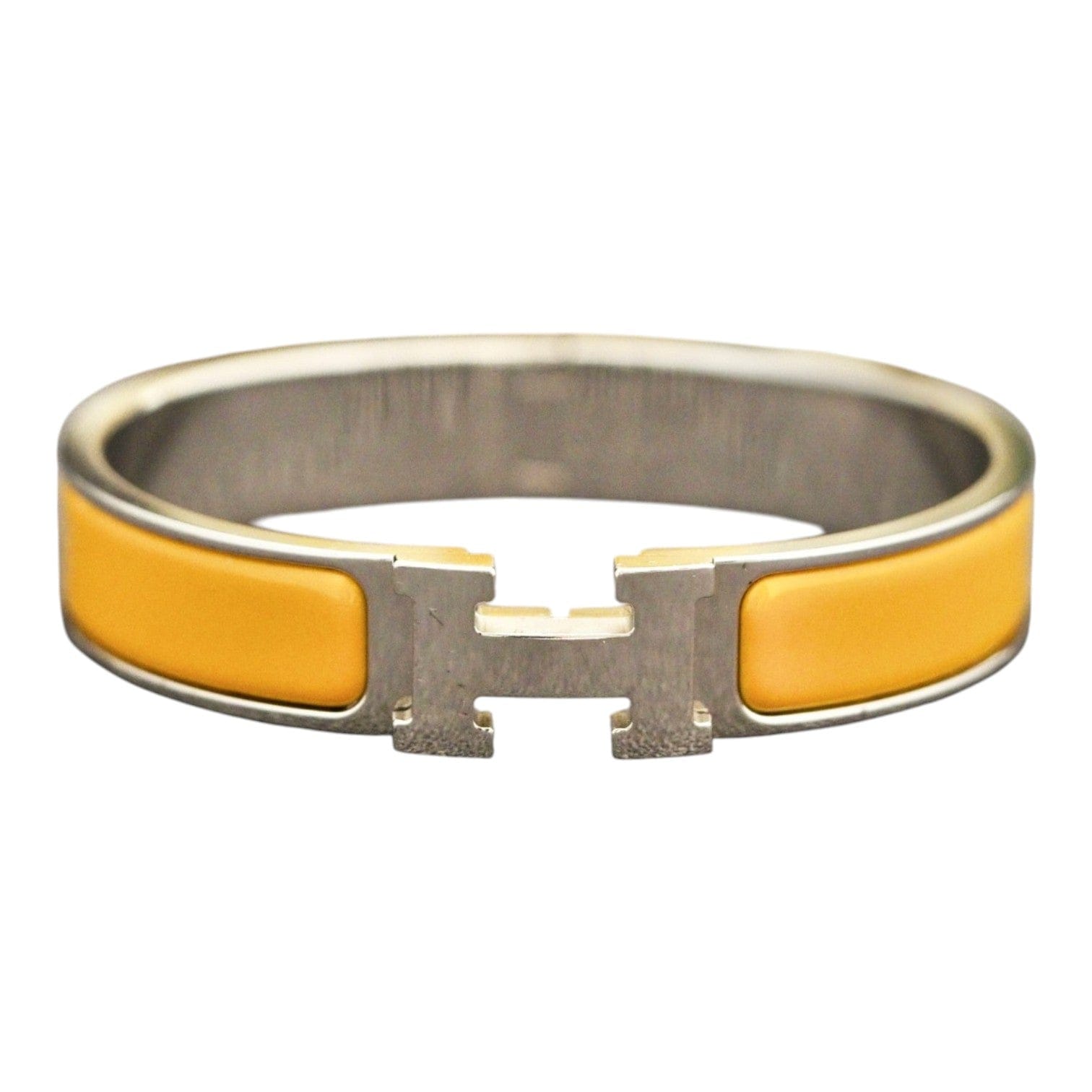 Hermes H Clic Yellow Bracelet