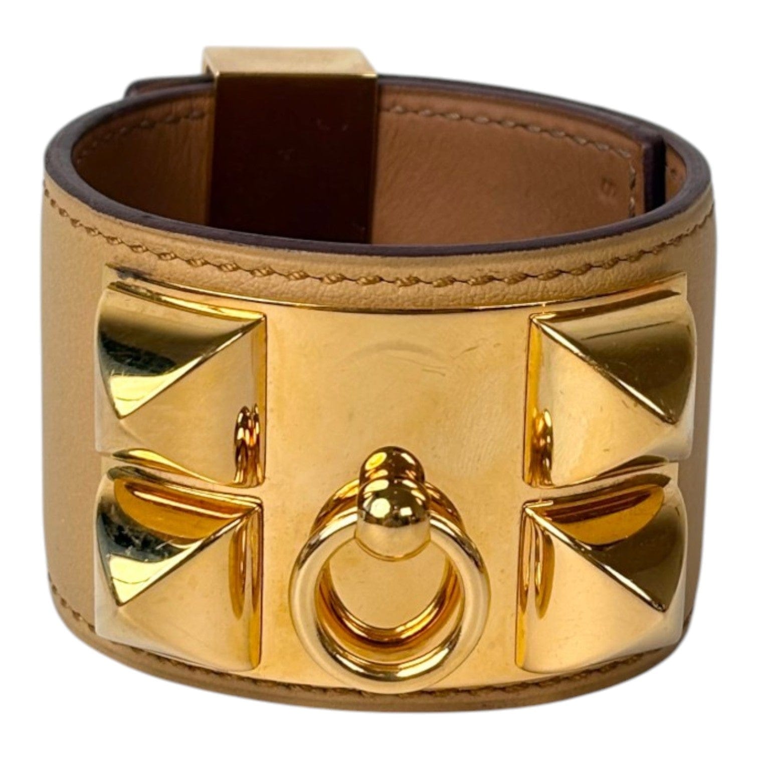 Hermes Juane Amber & Gold CDC Bracelet S