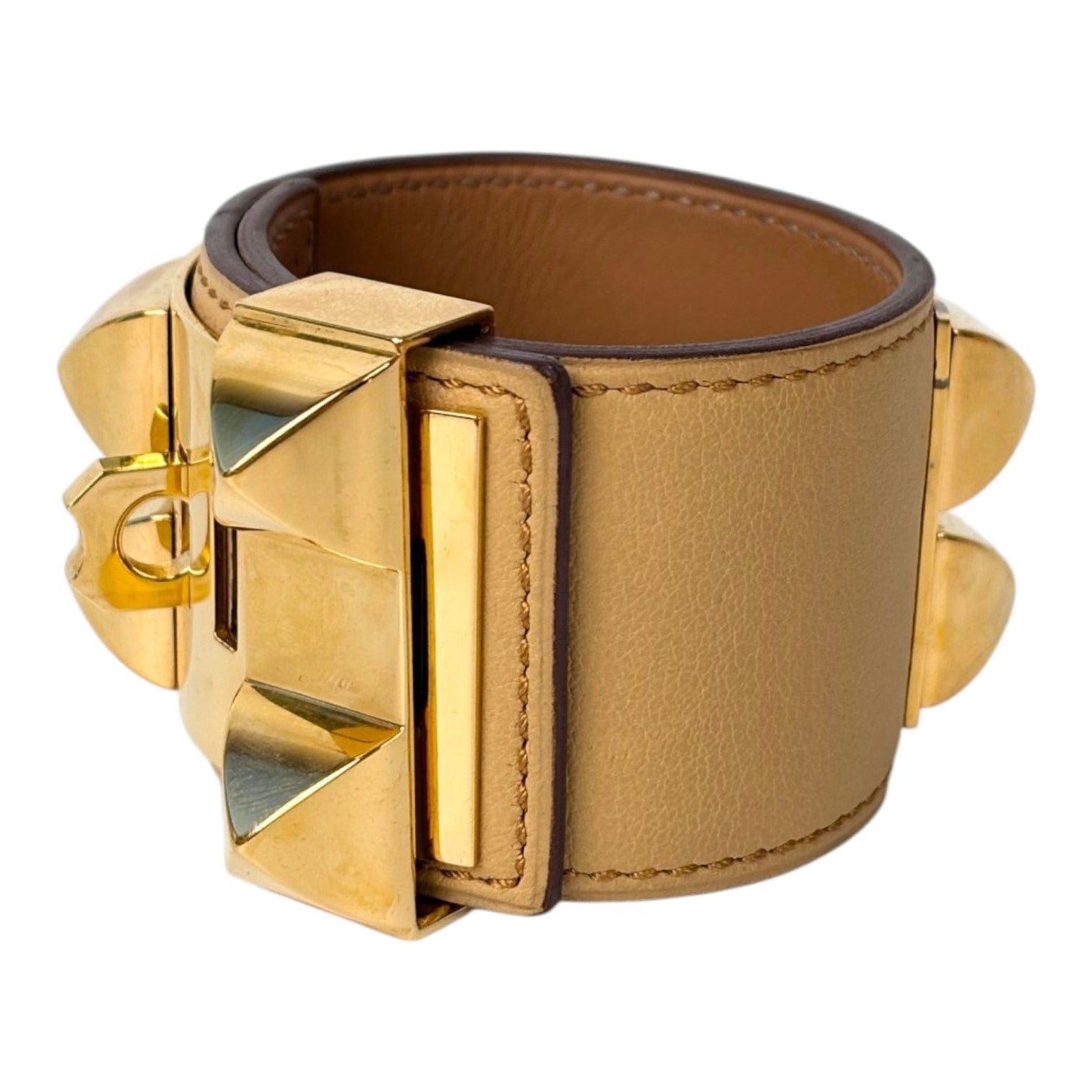 Hermes Juane Amber & Gold CDC Bracelet S