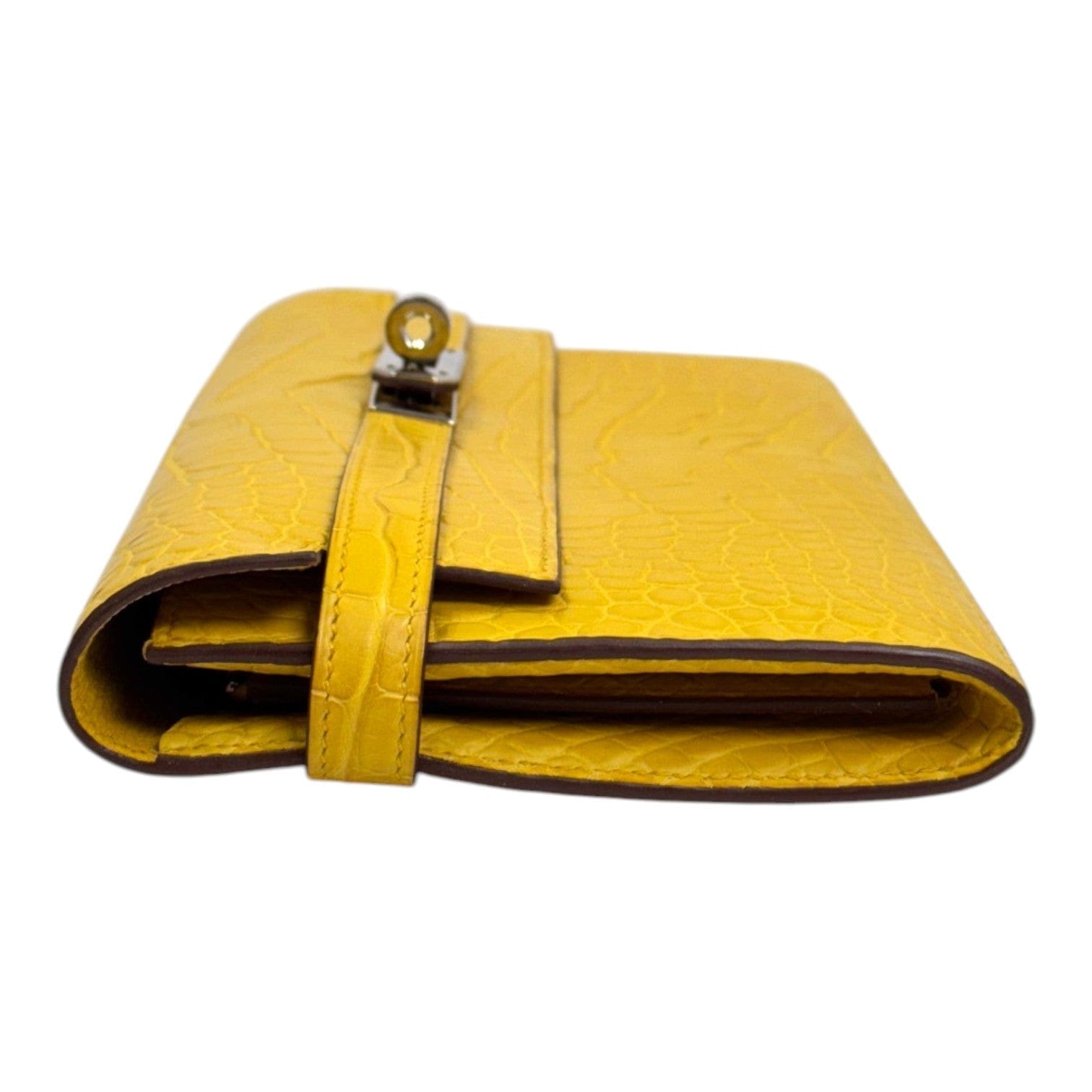Hermes Yellow Kelly Long Wallet