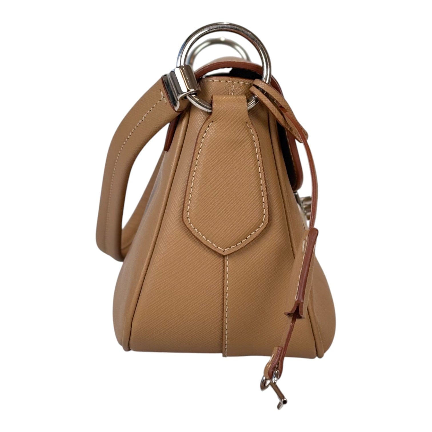 Prada Brown Leather Hand Bag