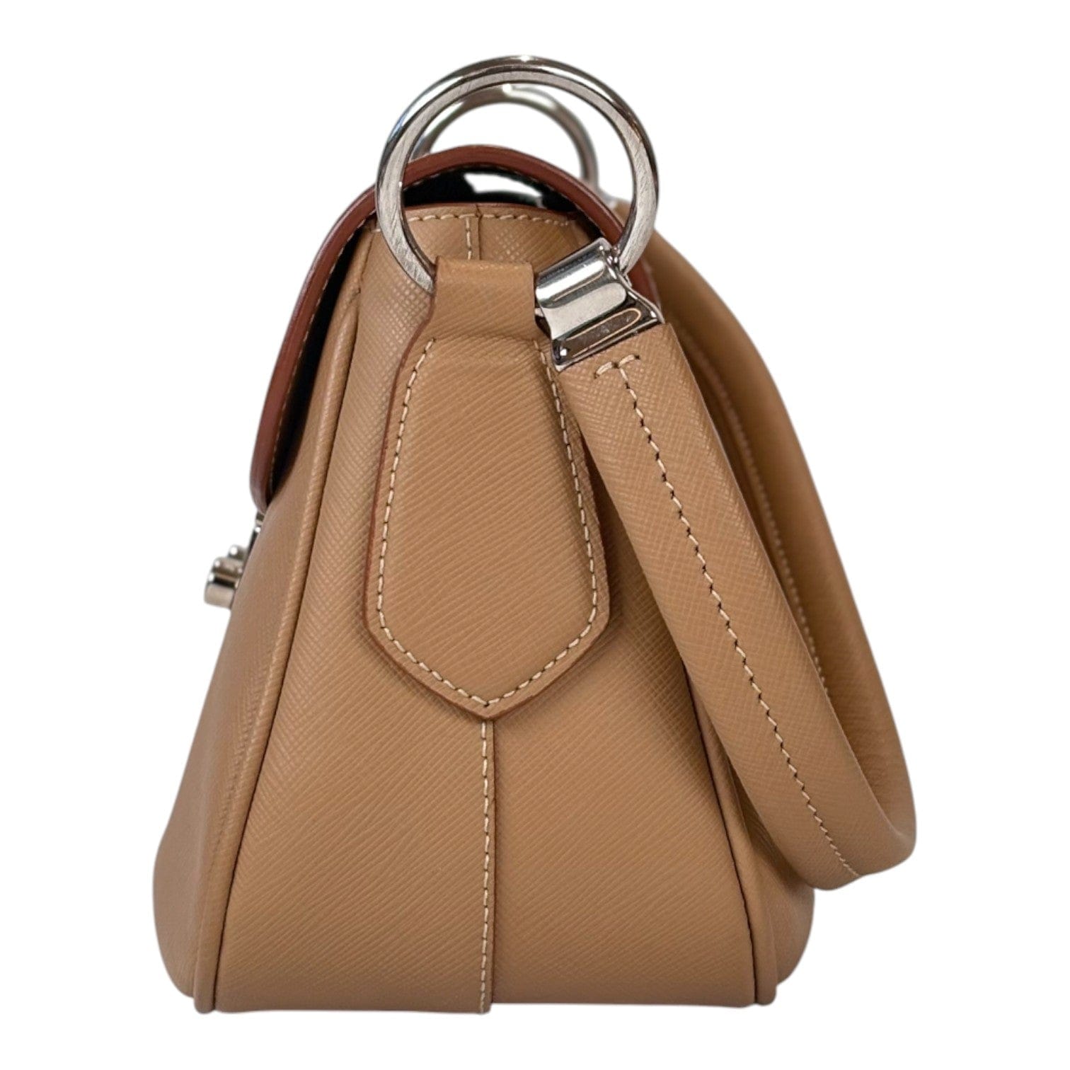 Prada Brown Leather Hand Bag