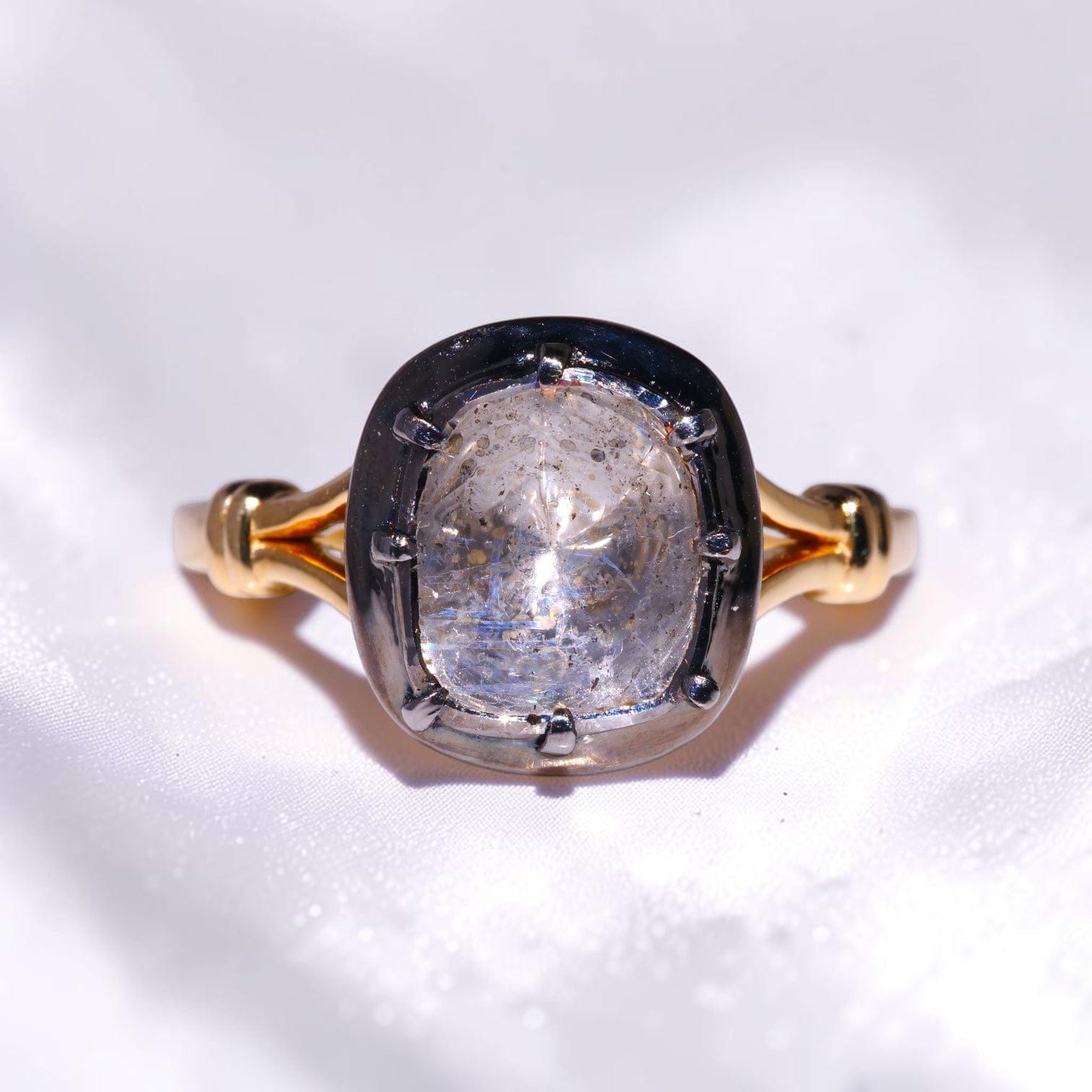 David Harry Jewels Diamond Polki Solitaire Ring