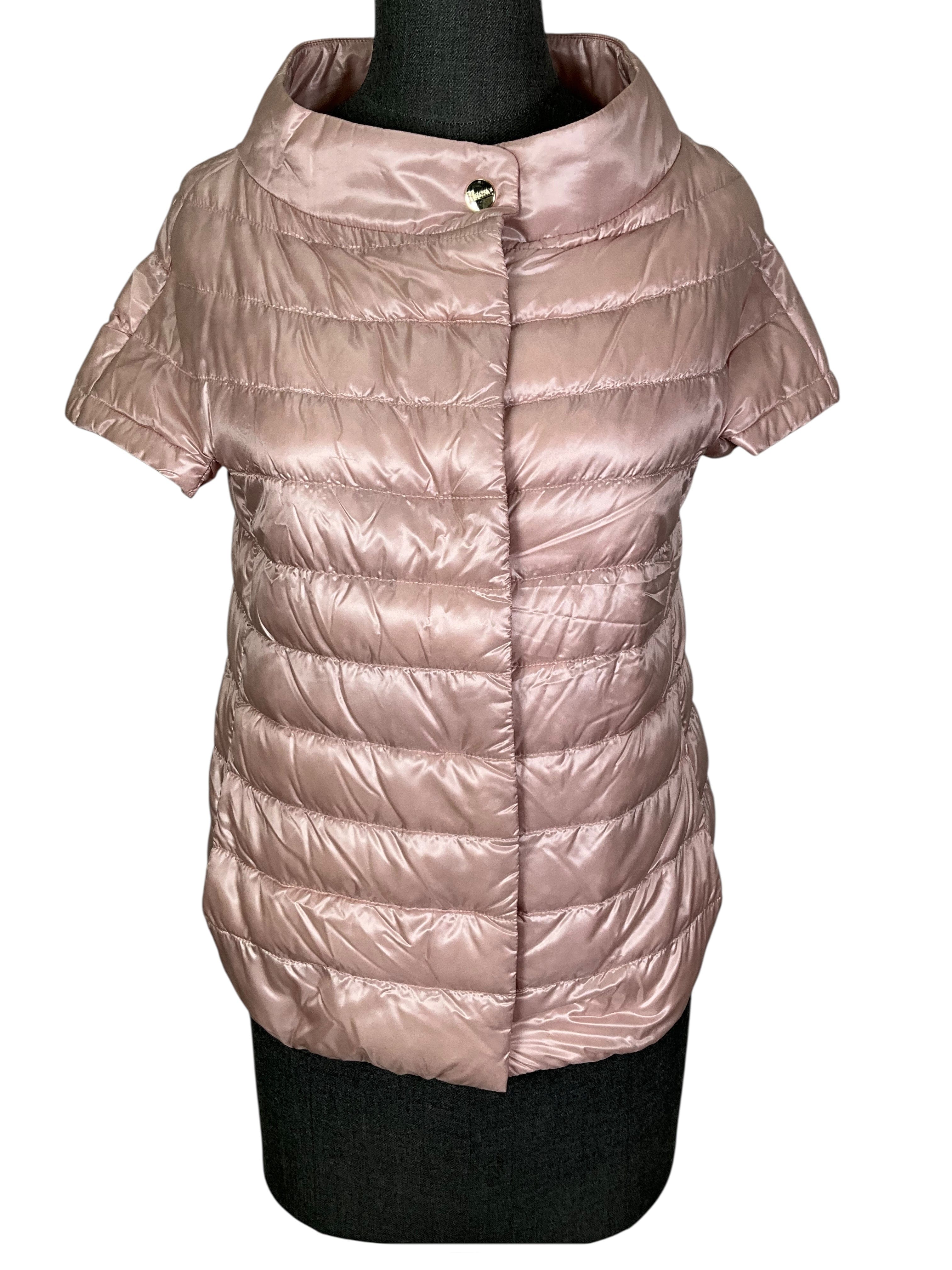 Herno Emelia Cap Sleeve Puffer Jacket Size XS