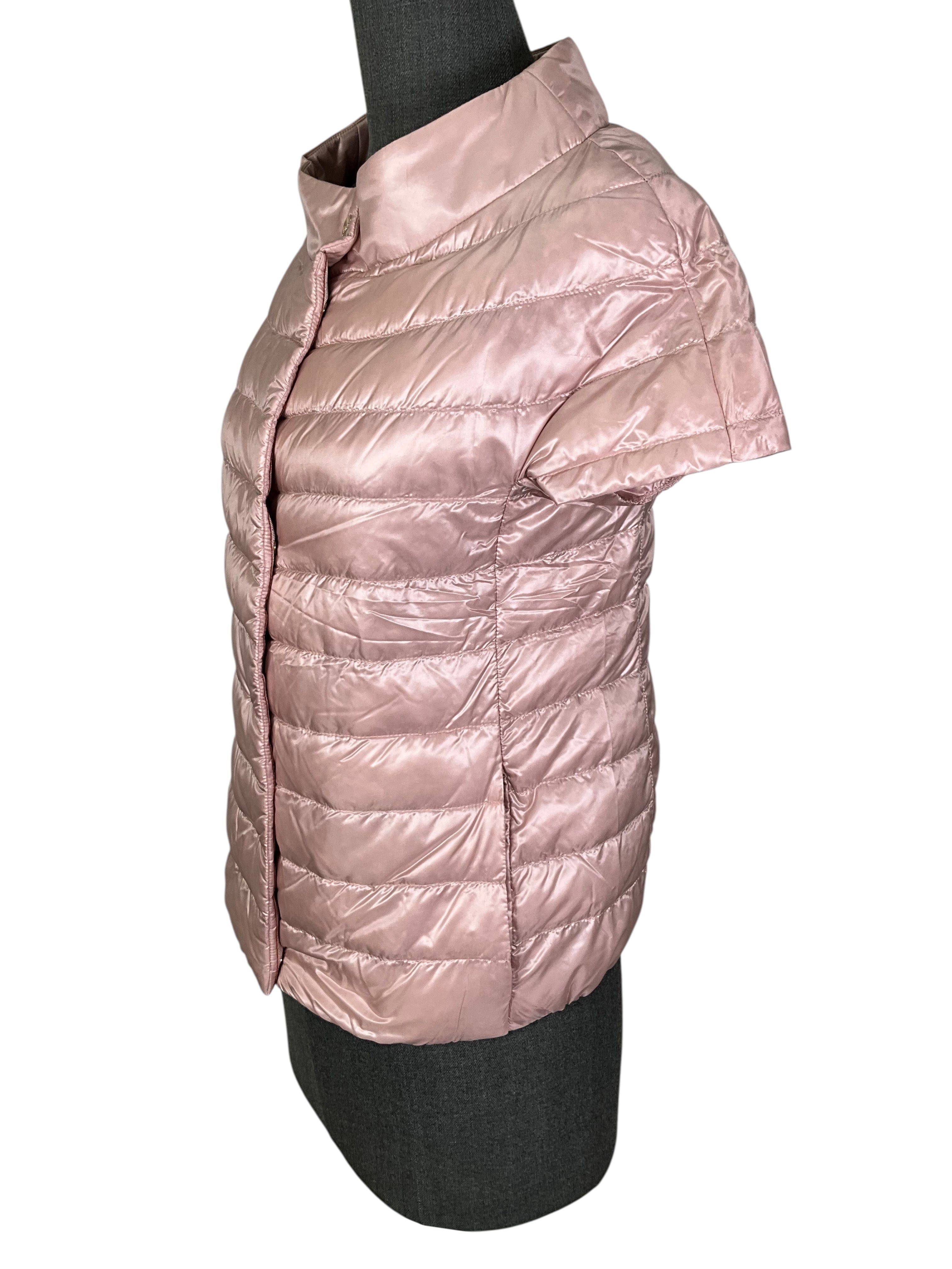 Herno Emelia Cap Sleeve Puffer Jacket Size XS