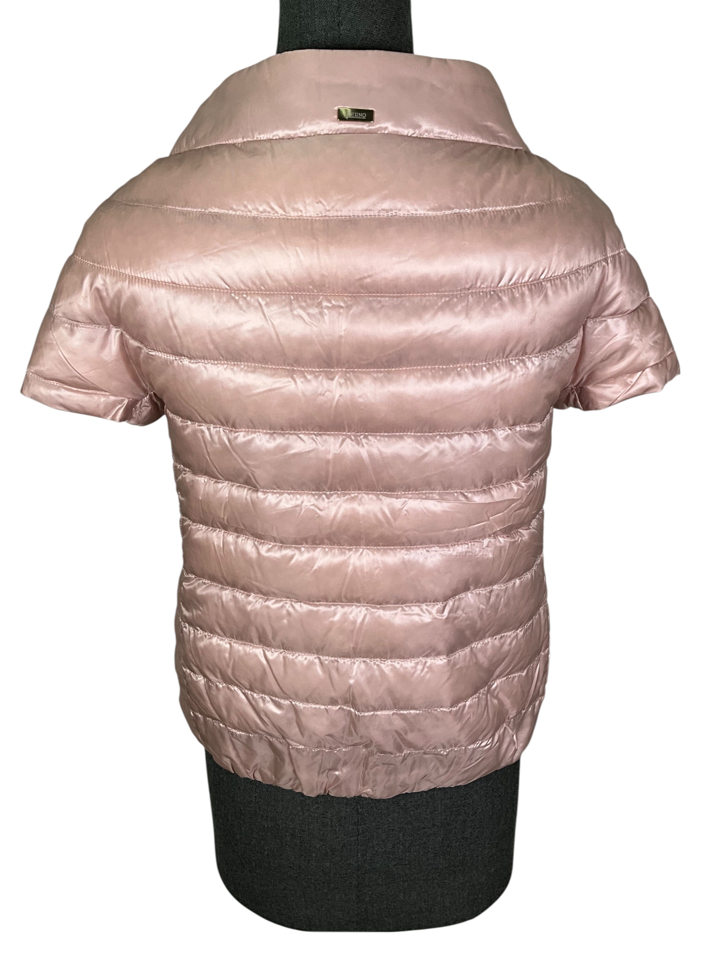 Herno Emelia Cap Sleeve Puffer Jacket Size XS