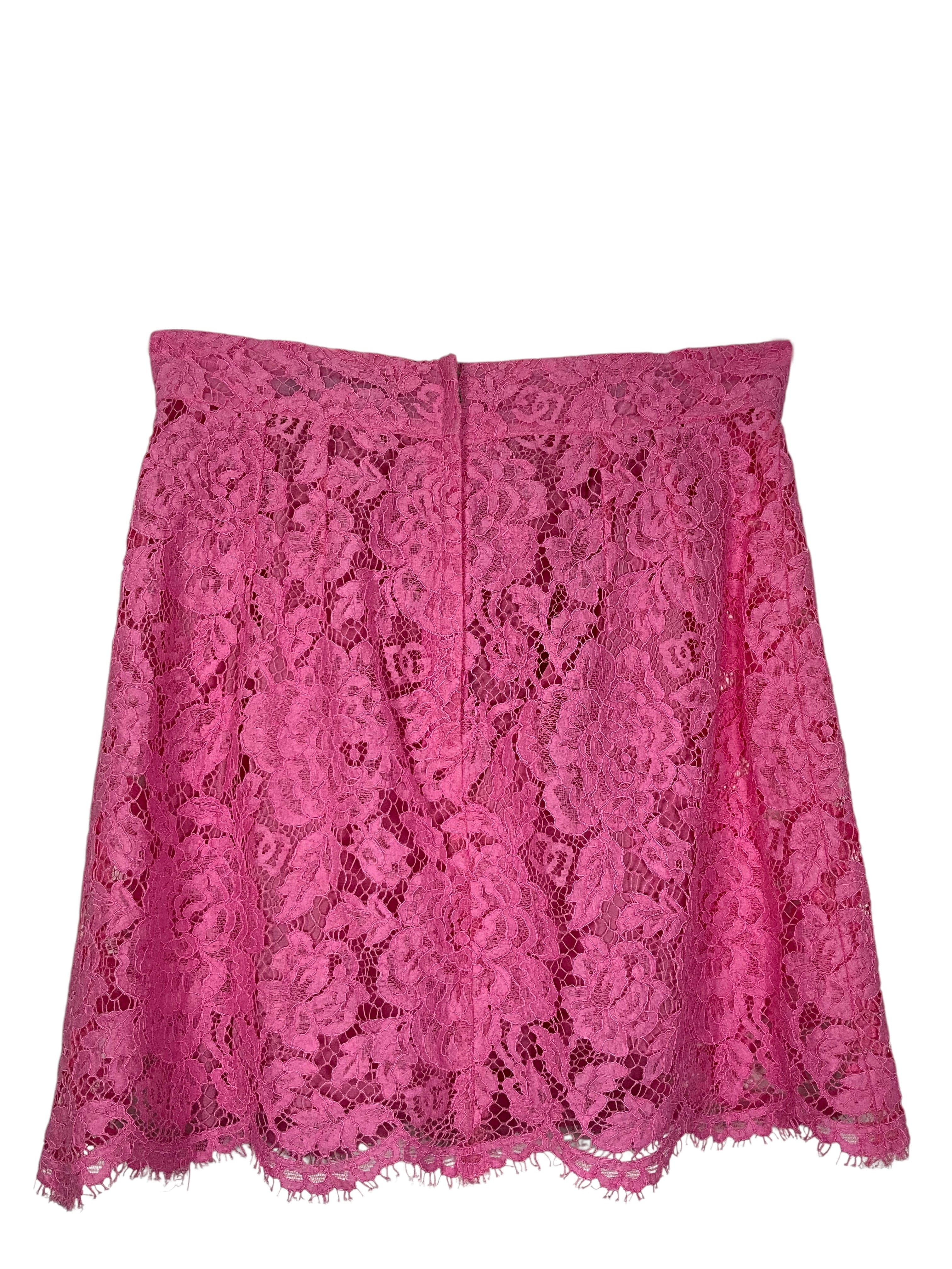 Dolce & Gabbana Floral Lace Top and Skirt Size M