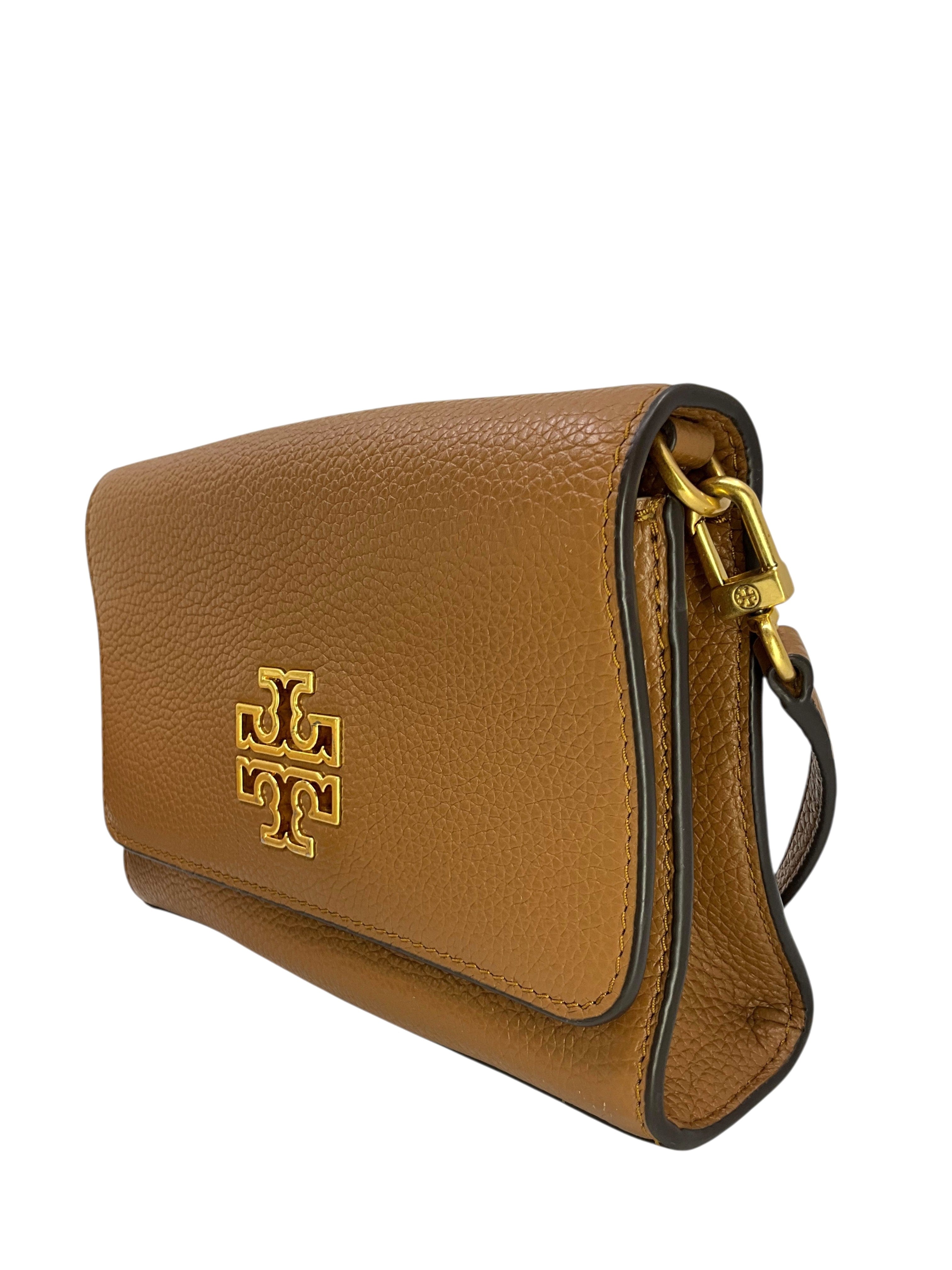 Tory Burch Britten Leather Shoulder Bag