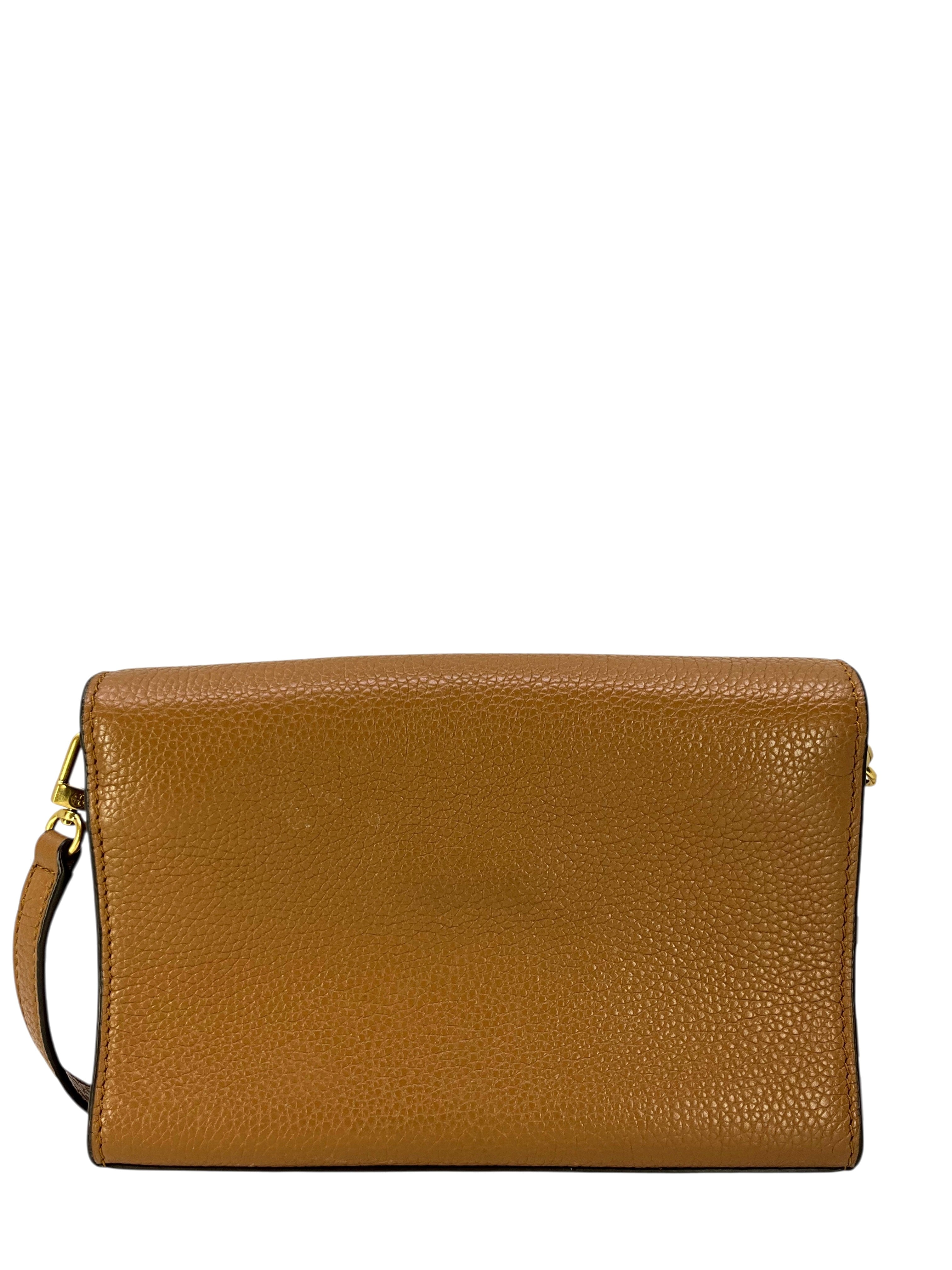 Tory Burch Britten Leather Shoulder Bag