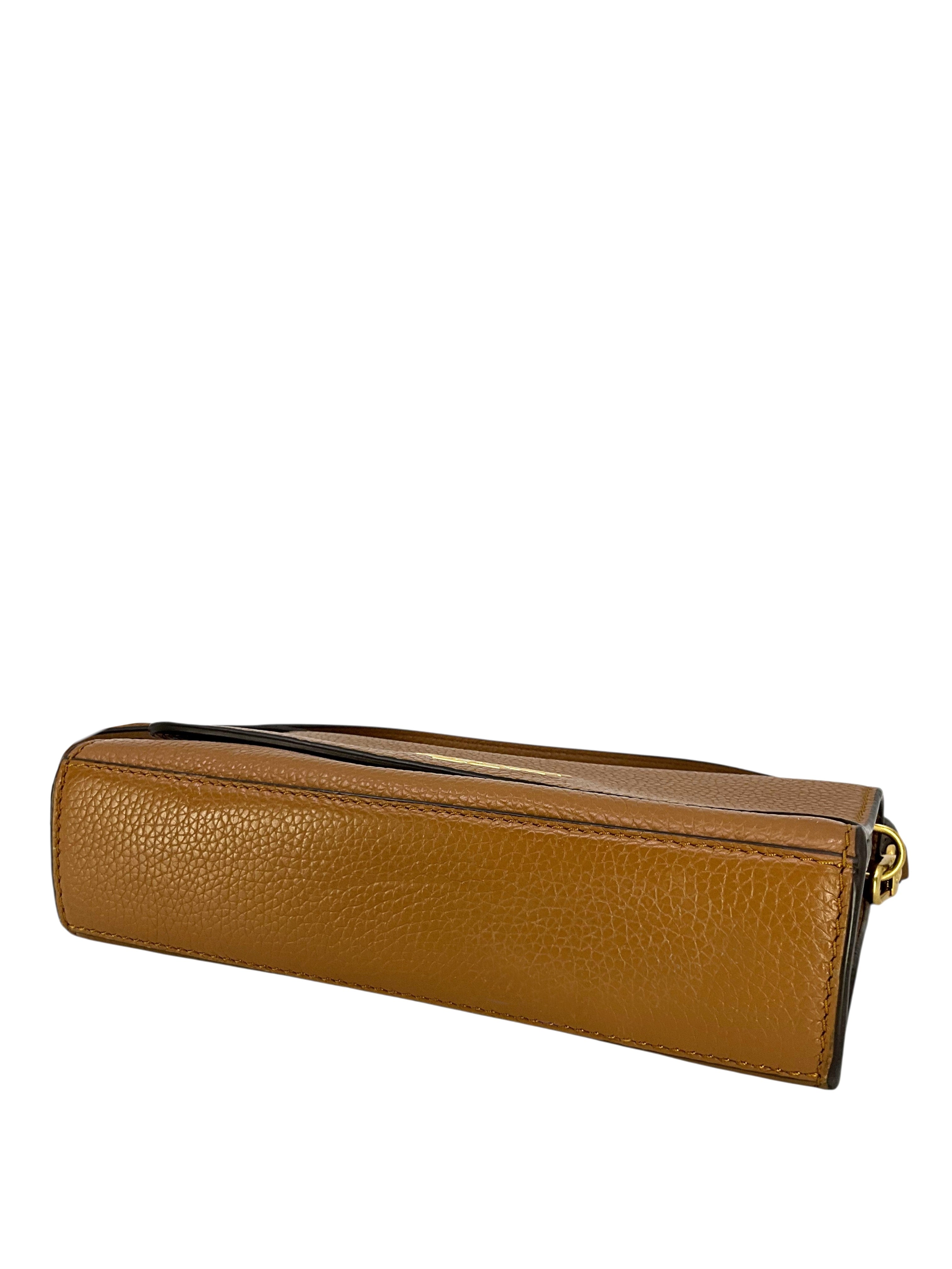 Tory Burch Britten Leather Shoulder Bag
