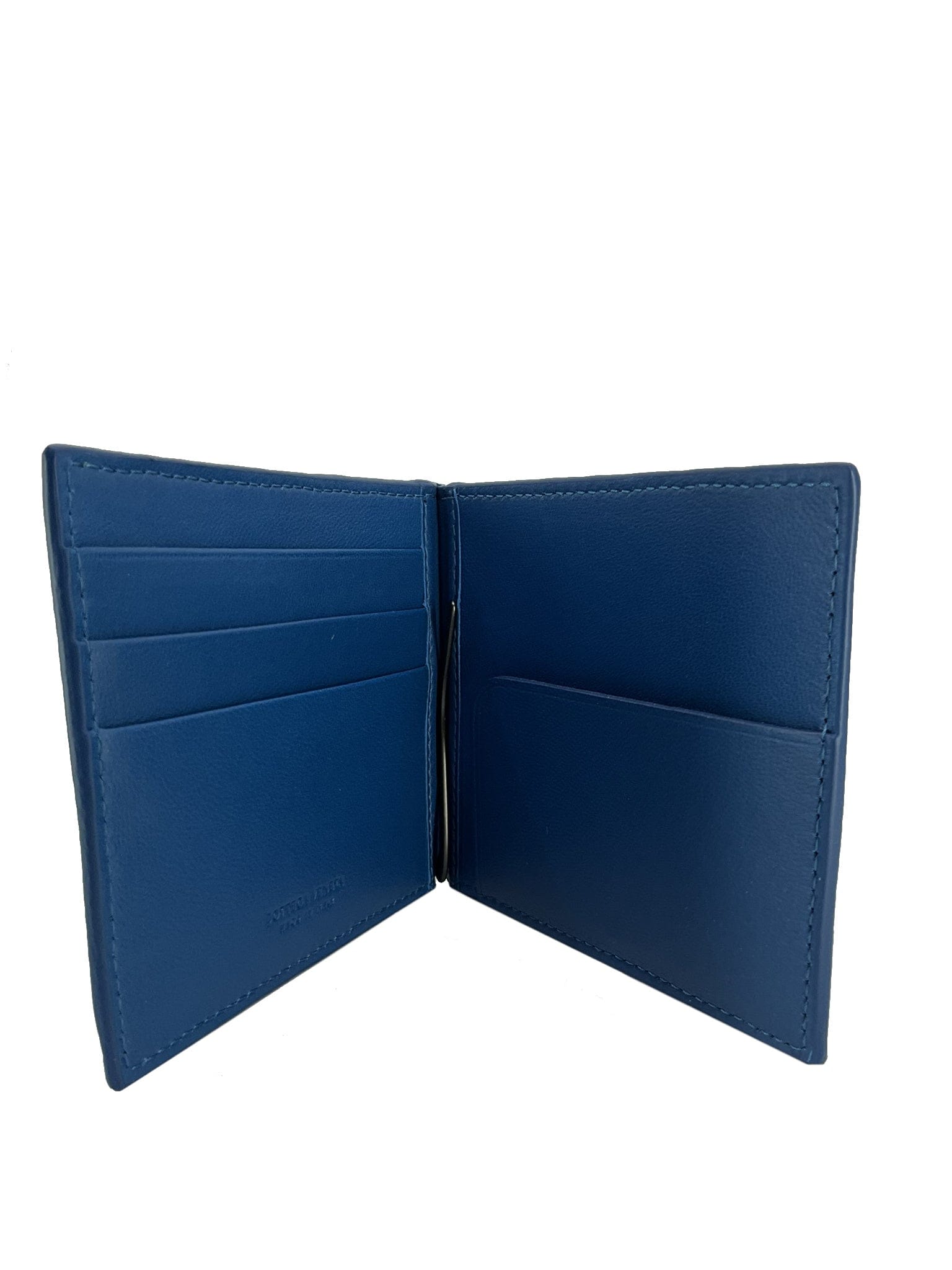 BOTTEGA VENETA Intrecciato Bill Clip Wallet NEW