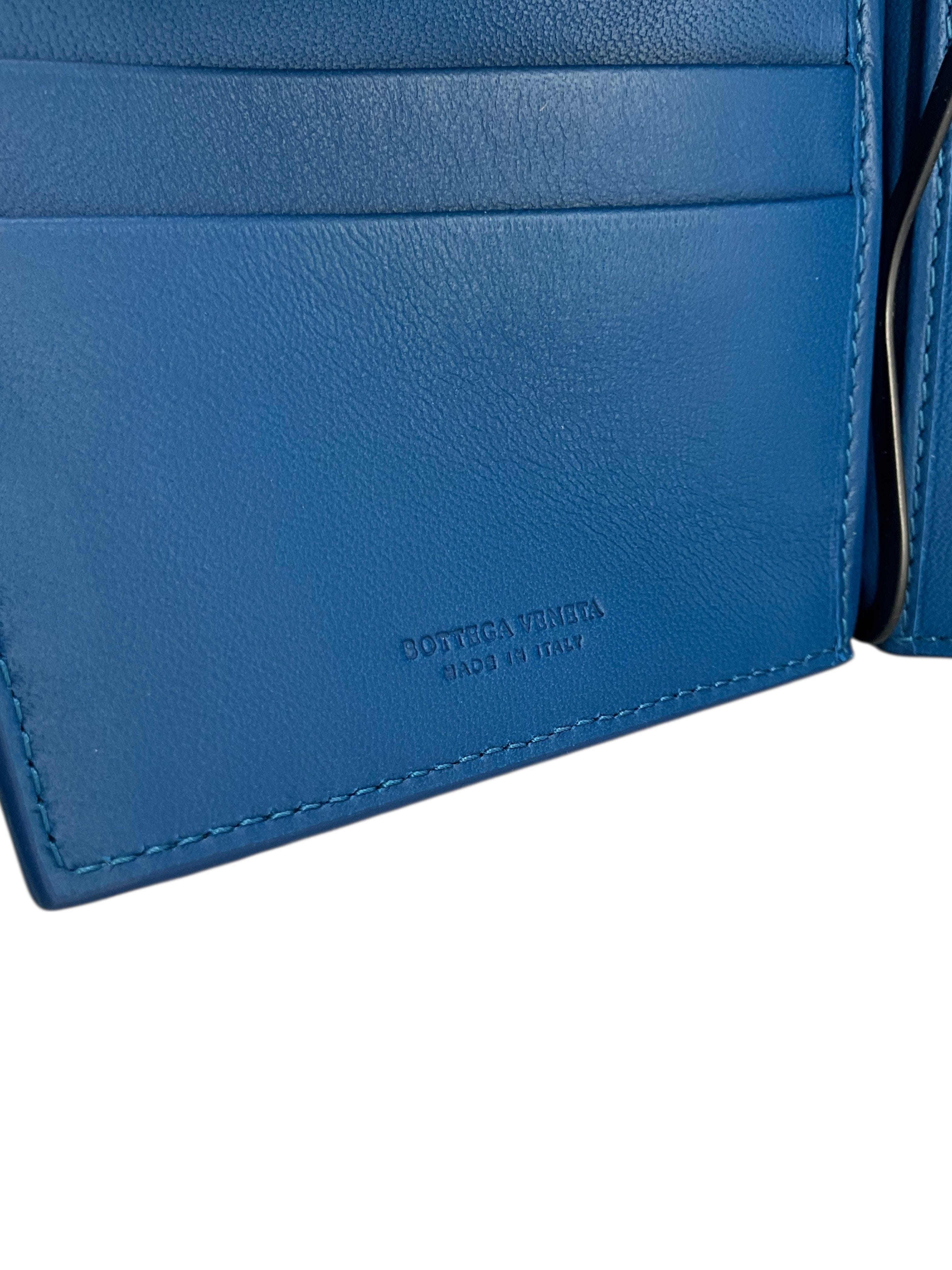 BOTTEGA VENETA Intrecciato Bill Clip Wallet NEW