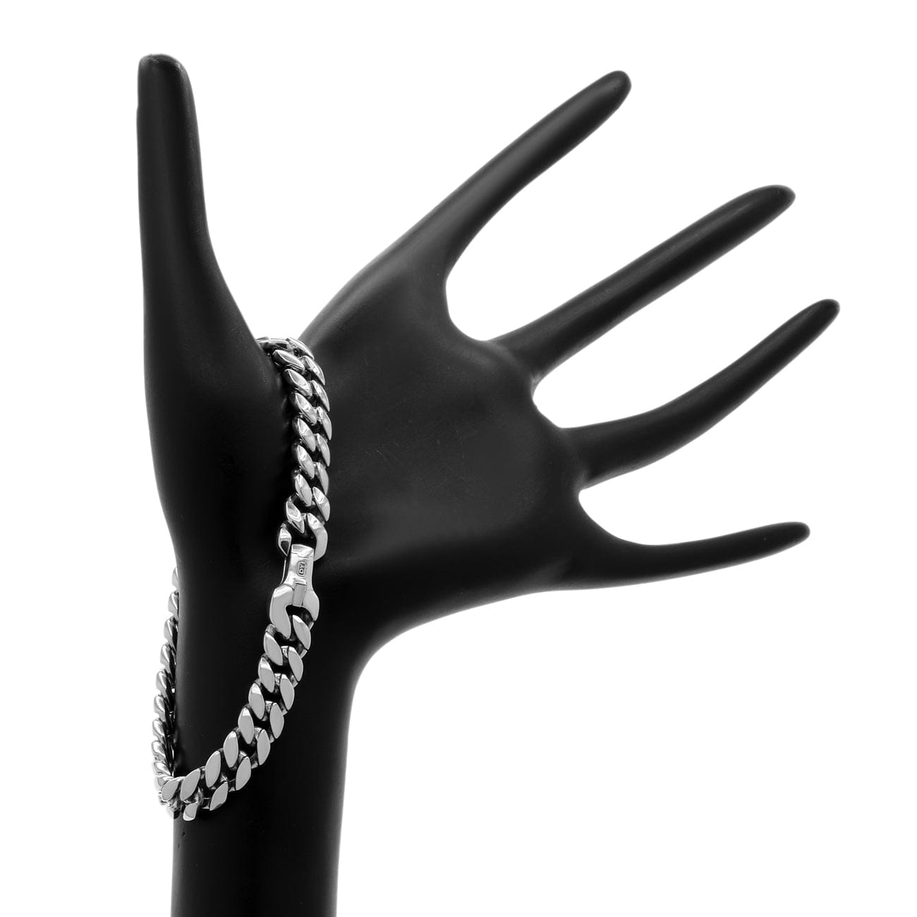David Yurman Sterling Silver 8mm Curb Chain Bracelet