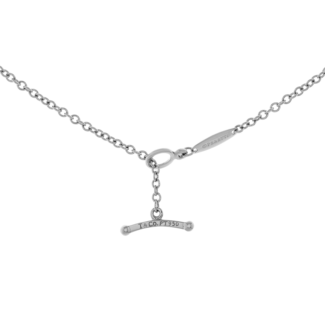 Tiffany & Co. Platinum Diamonds By The Yard Sprinkle Necklace